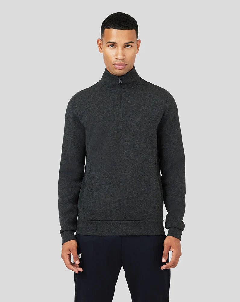 Mens Bonded 1/4 Zip Sweater