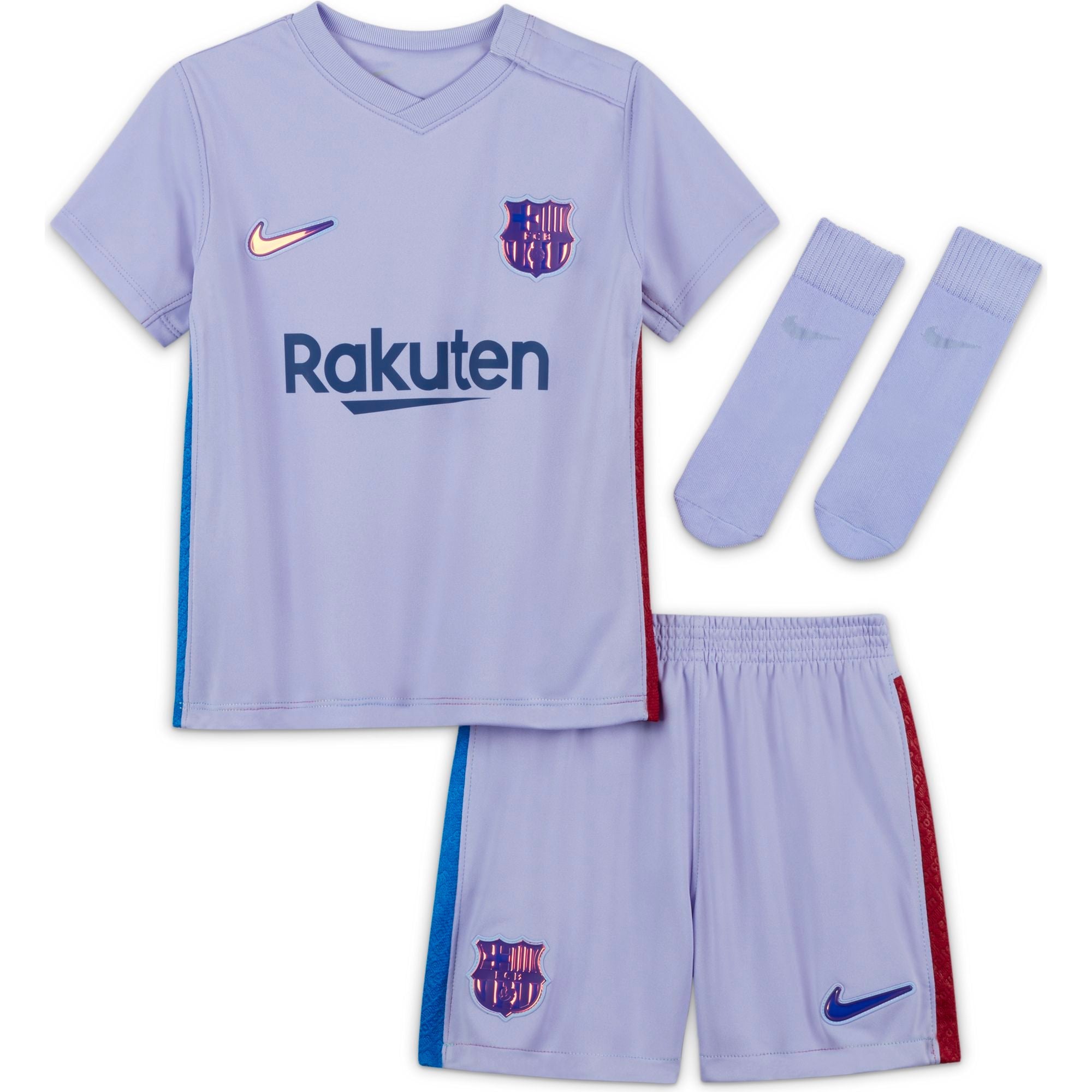 Infants FC Barcelona Away Replica Kit 21/22