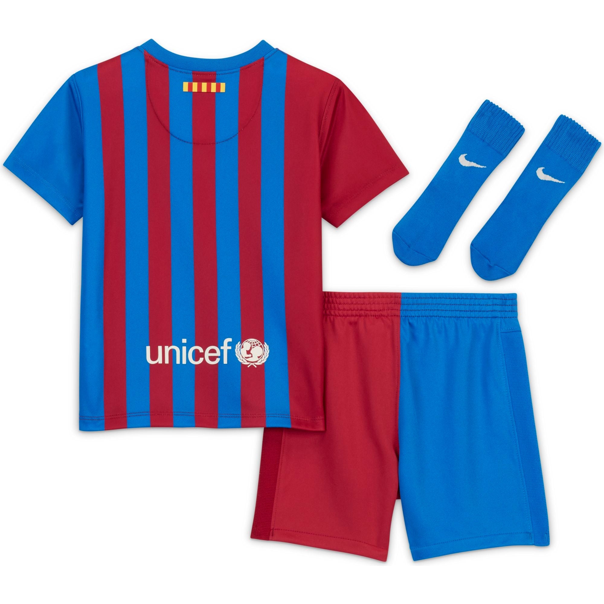 Infants FC Barcelona Home Replica Kit 21/22
