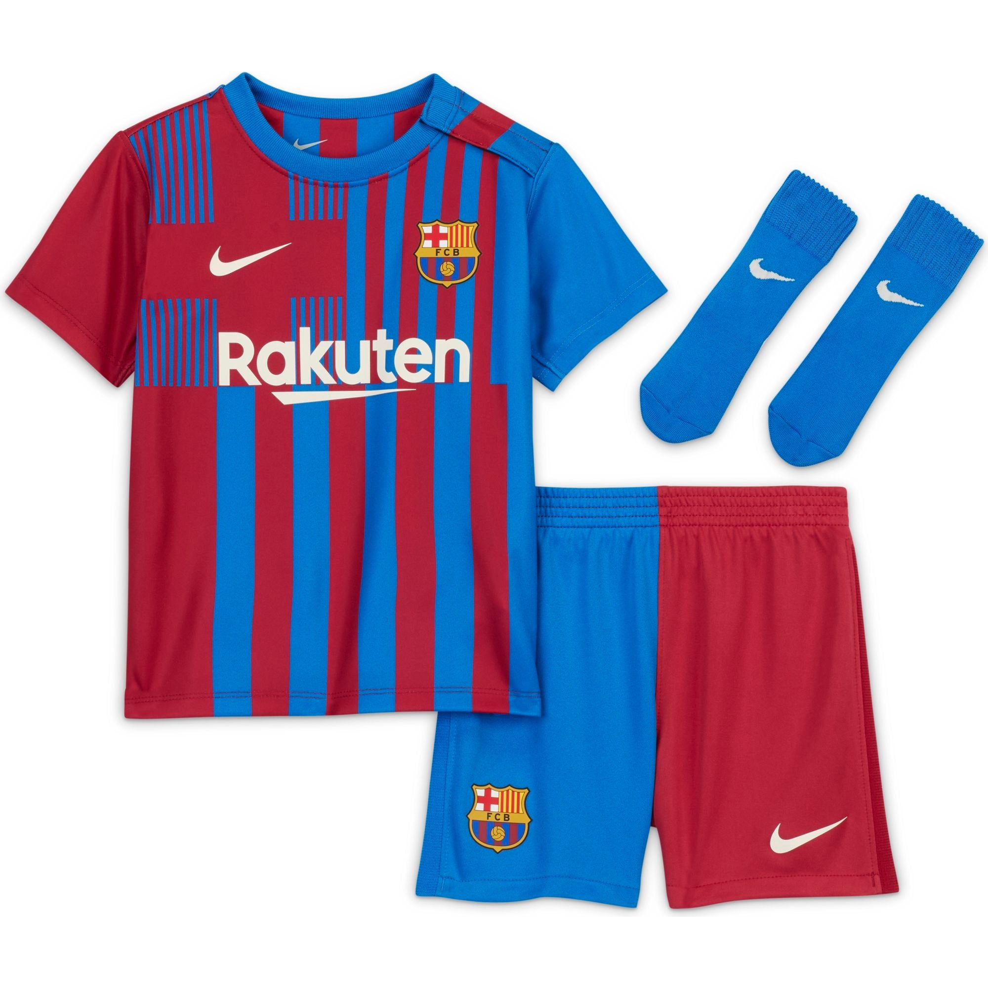Infants FC Barcelona Home Replica Kit 21/22