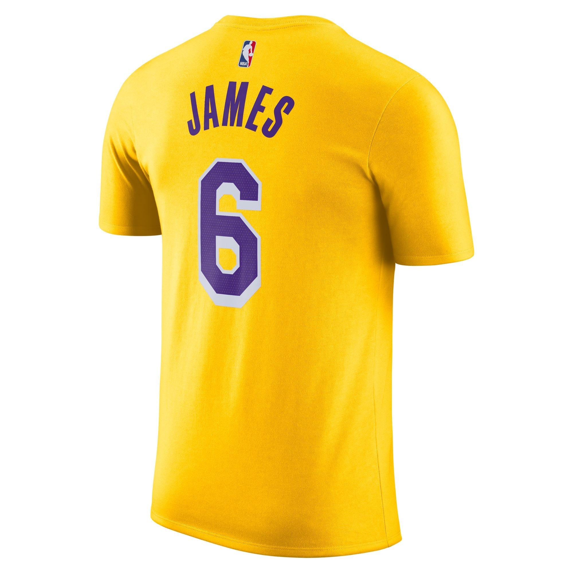 Mens LeBron James Los Angeles Lakers Short Sleeve T-Shirt