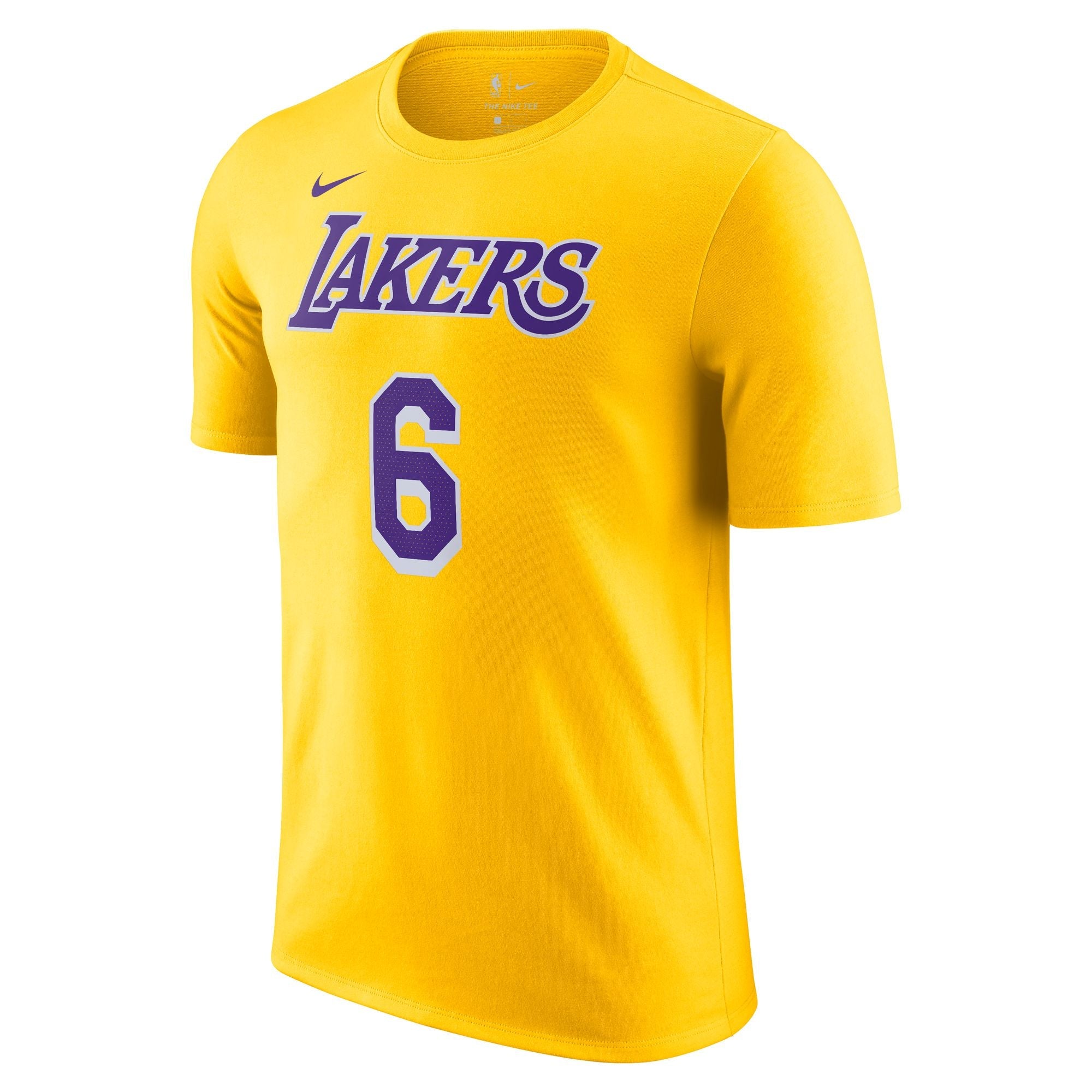 Mens LeBron James Los Angeles Lakers Short Sleeve T-Shirt