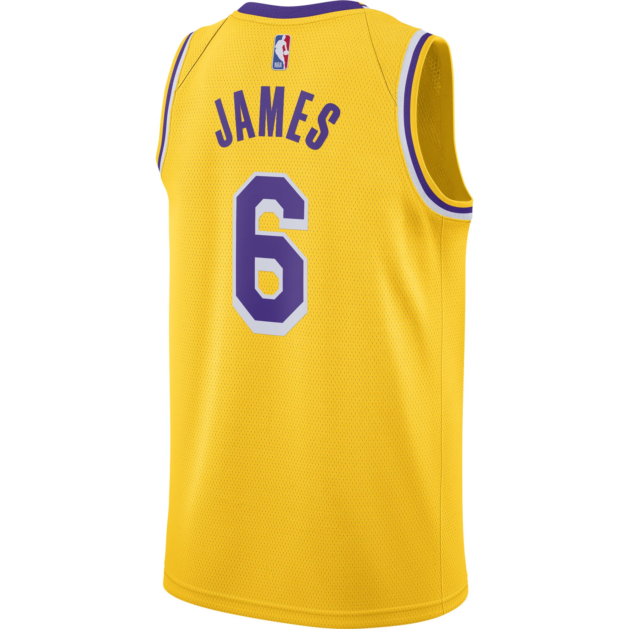 Mens LeBron James Los Angeles Lakers Swingman Icon Edition Jersey