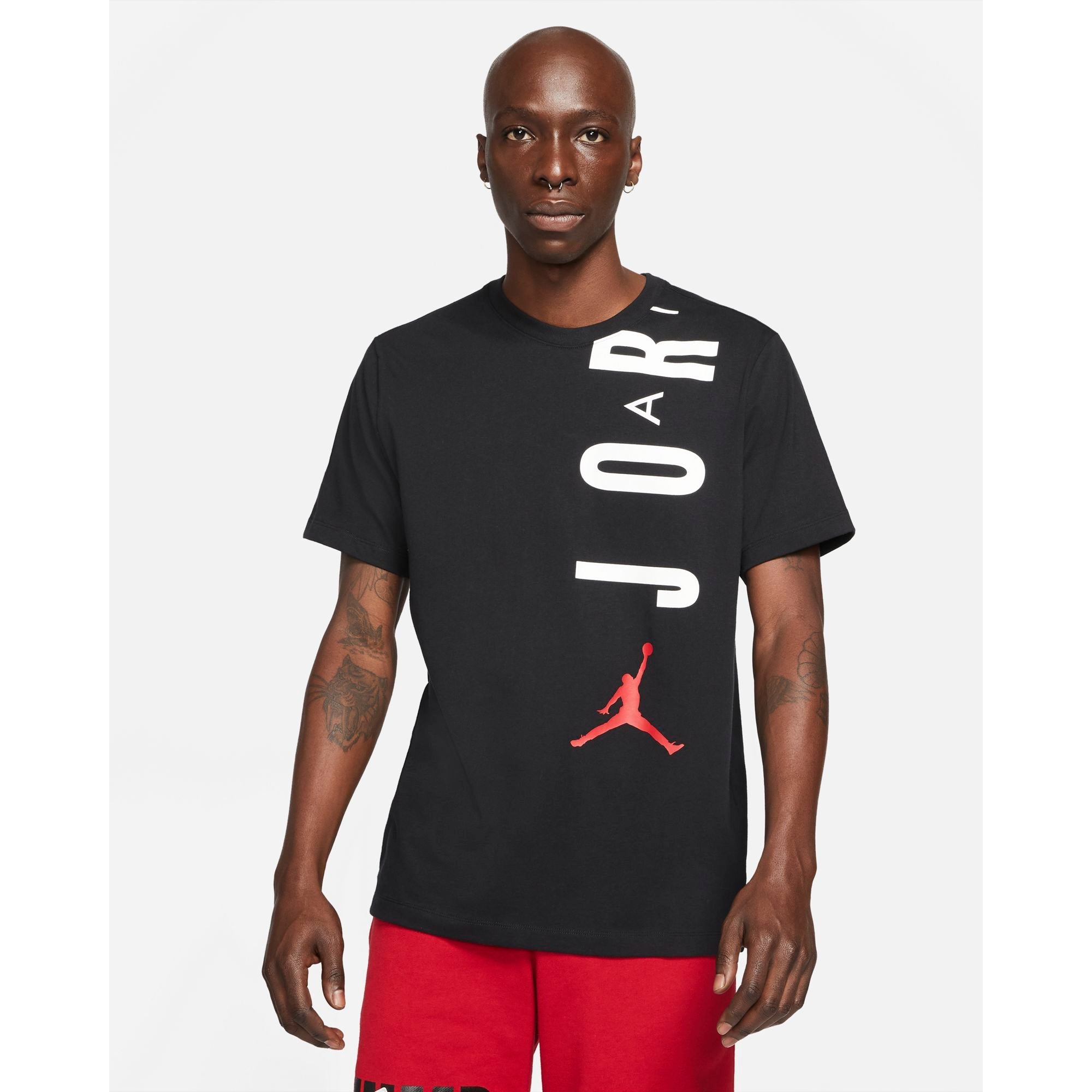 Mens Air Strech Crew Neck Short Sleeve T-Shirt