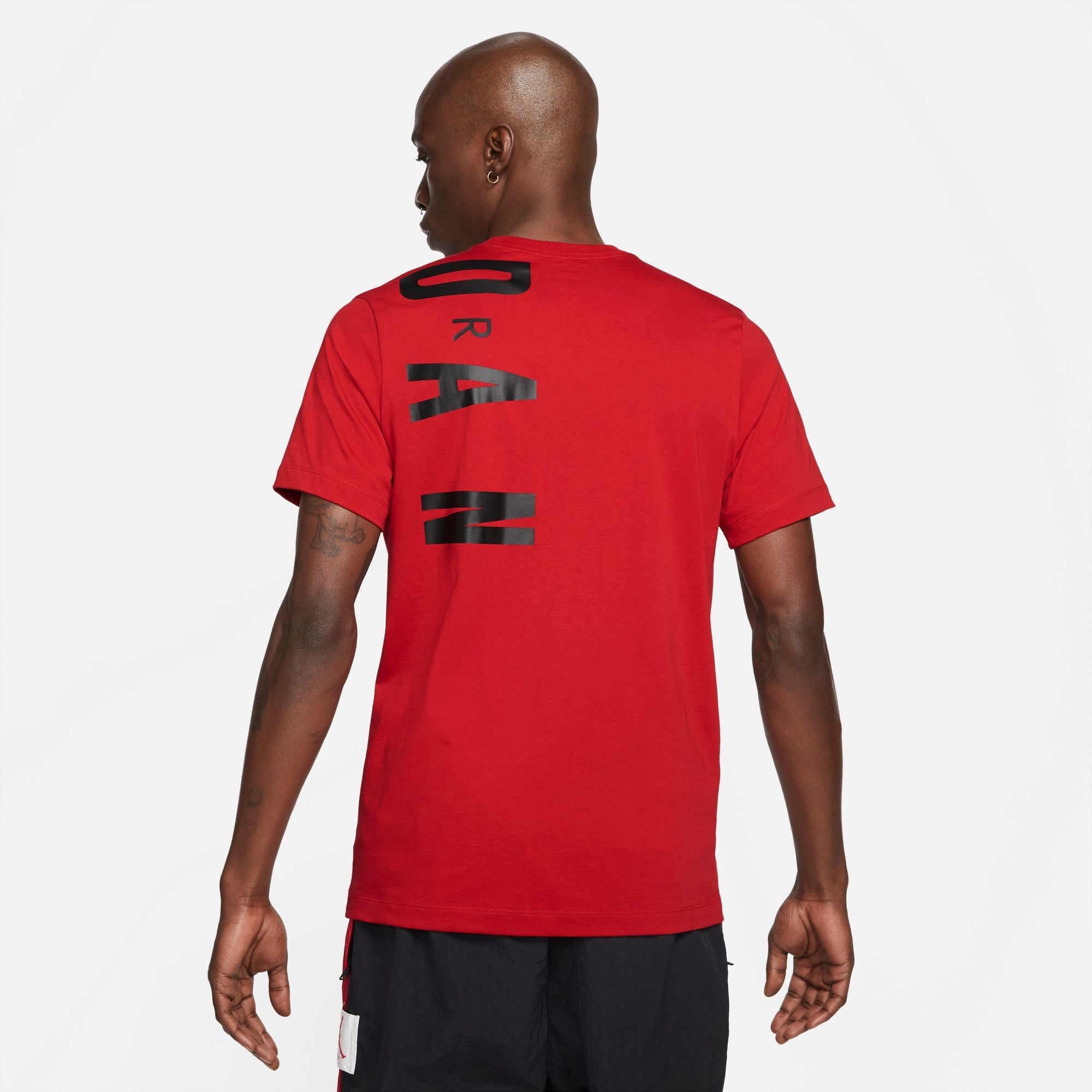 Mens Air Strech Crew Neck Short Sleeve T-Shirt