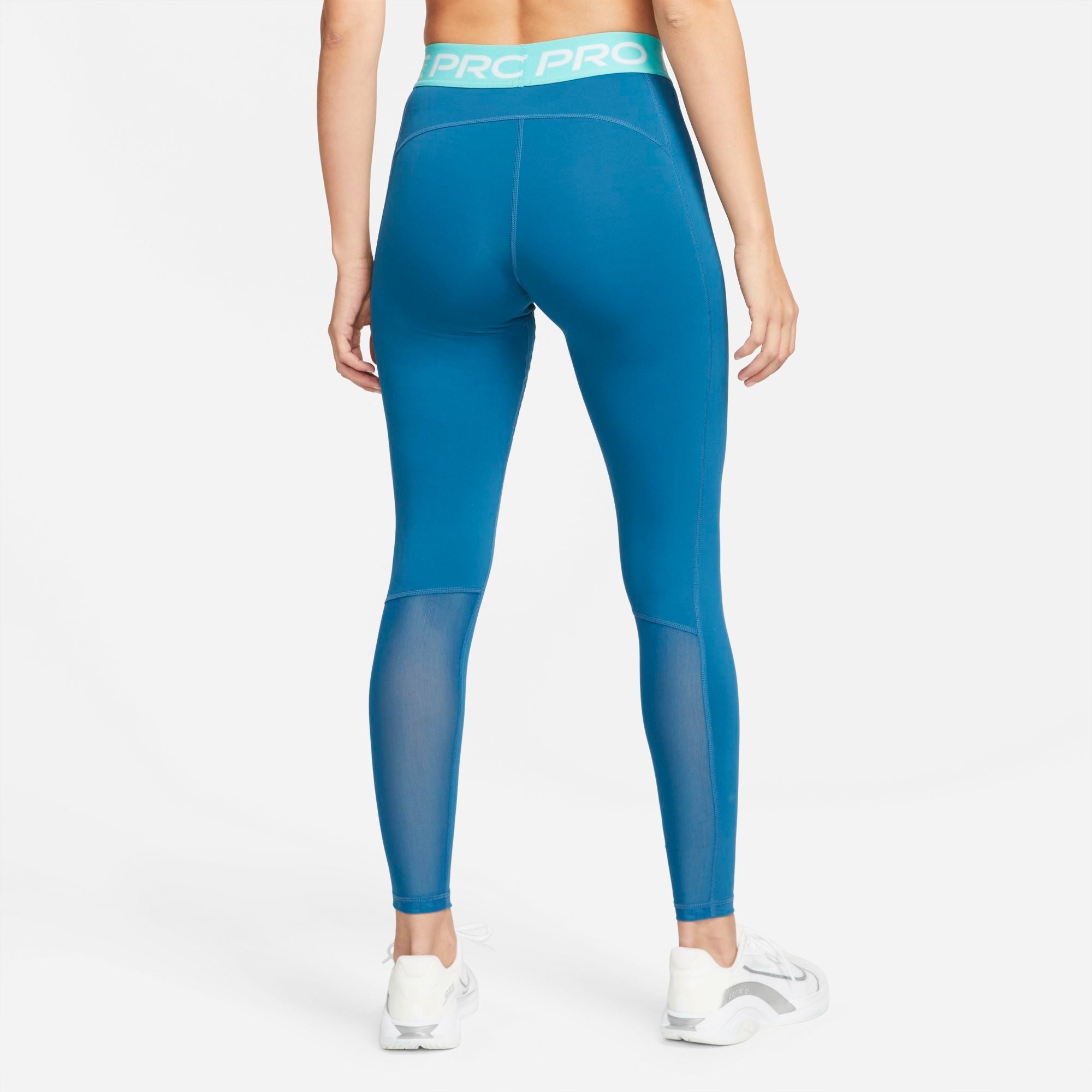 Womens Mid Rise Pro Branded Waistband Tight
