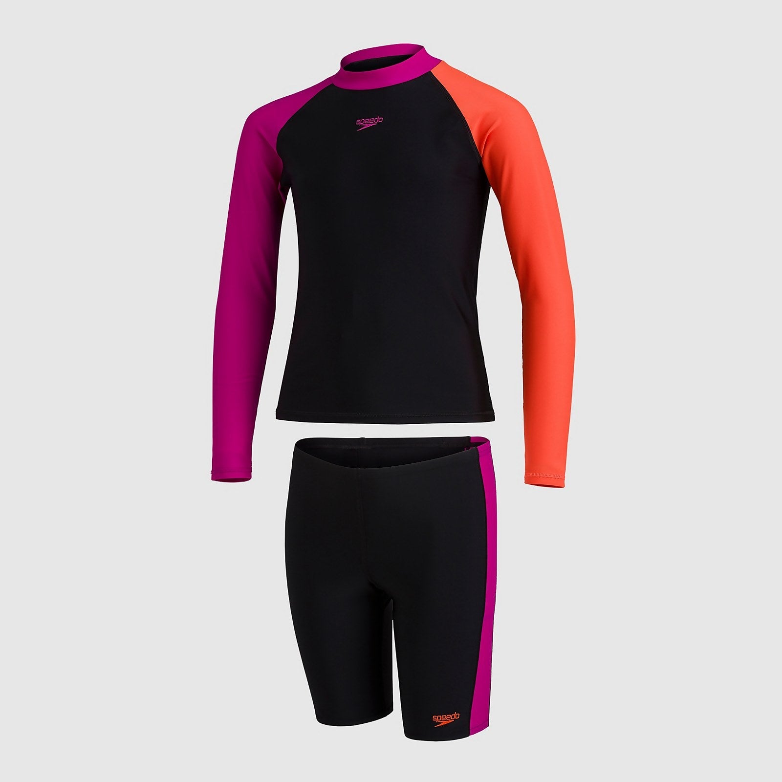 Colourblock-LS-Sun-Protection-Top-&-Short