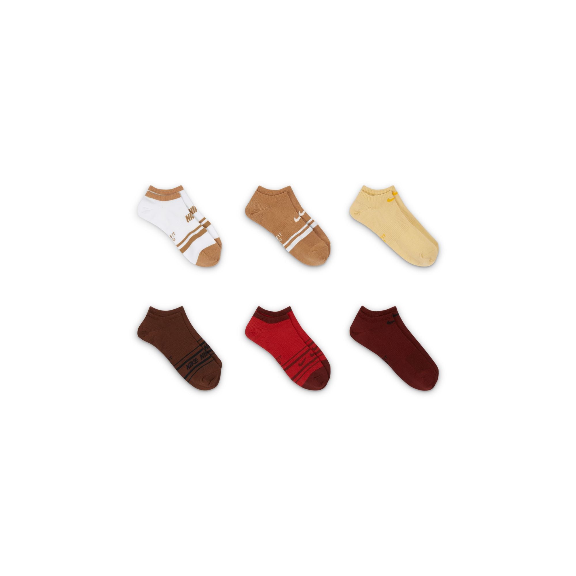 6 Pack Womens Everyday Lighweight Footie Socks