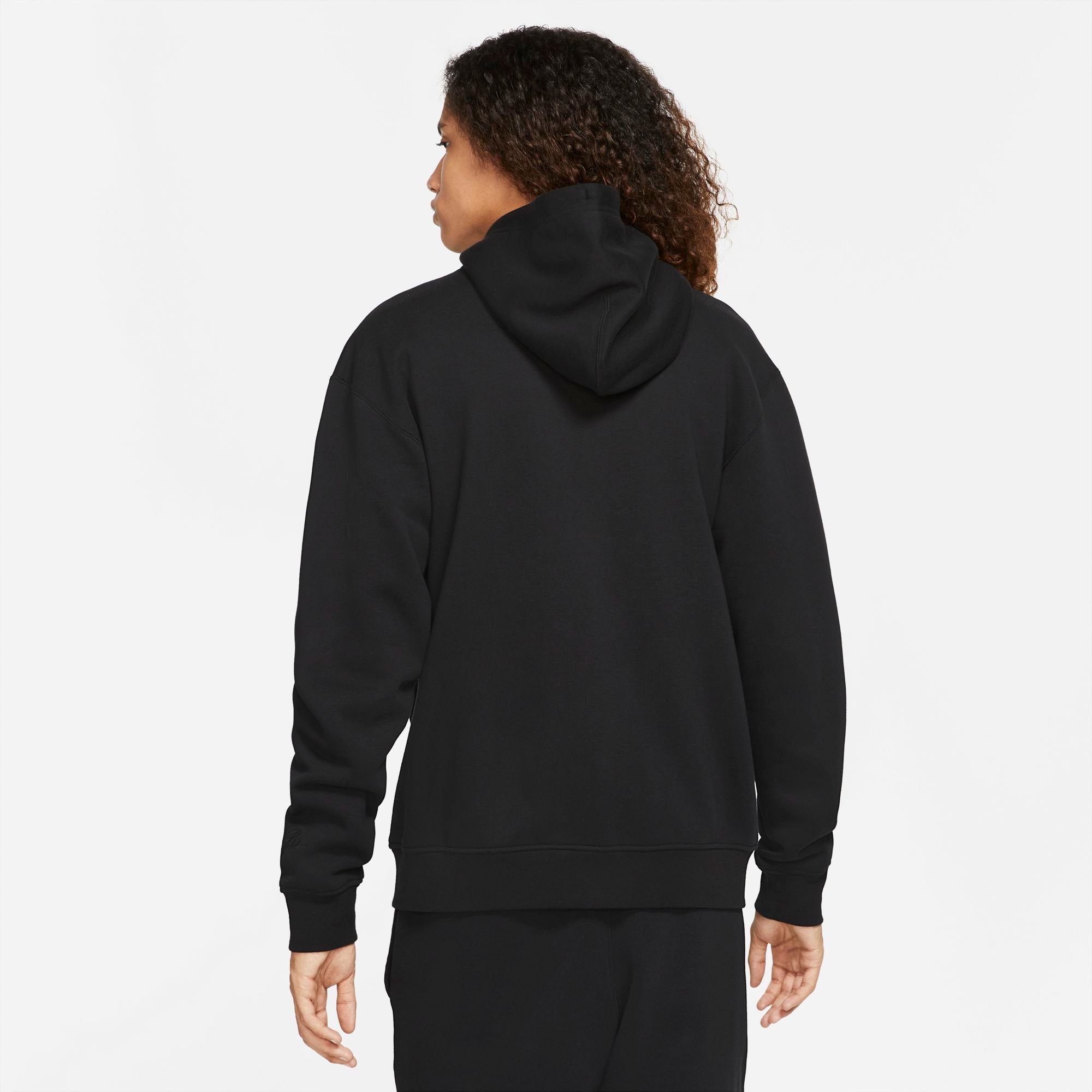 Mens Essential Fleece Hooded Full Zip Jacket