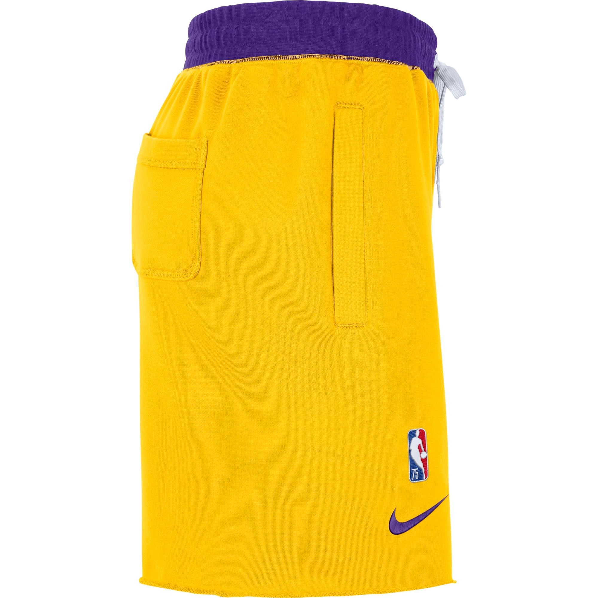 Mens Los Angeles Lakers Court Side Fleece Short