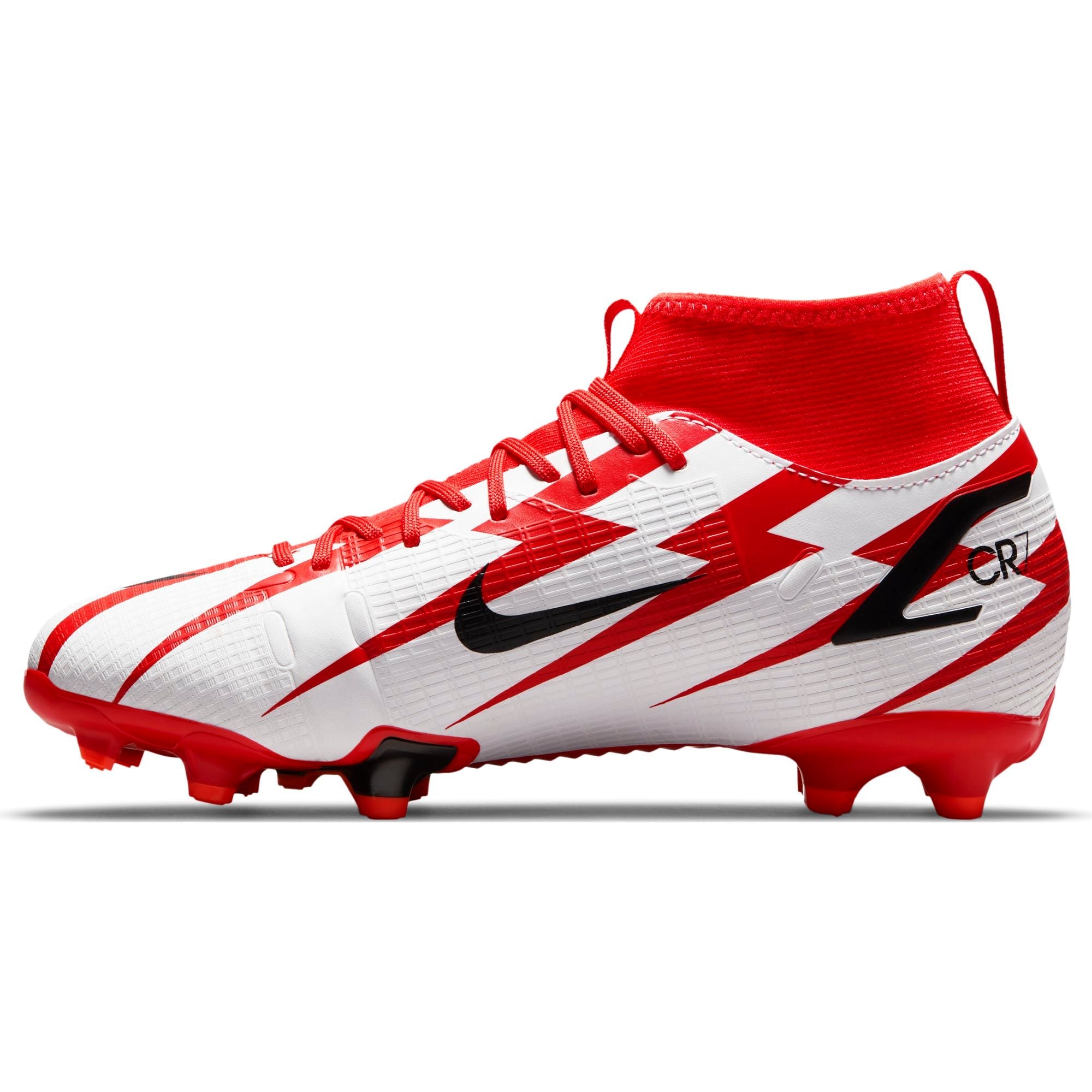 Junior Superfly 8 Academy CR7 Firm Ground Boot