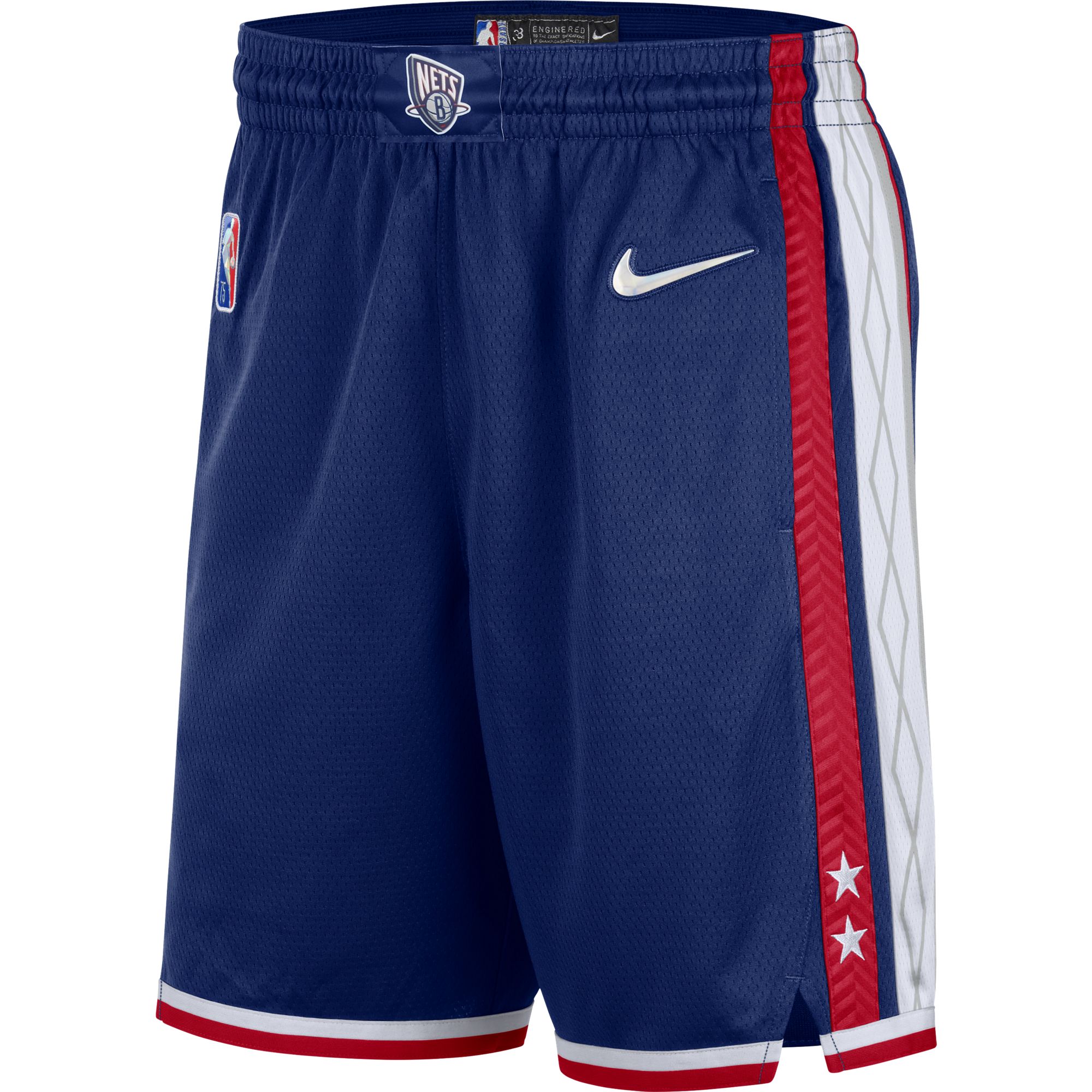 Mens Brooklyn Nets Dri-Fit Swingman Mixtape Edition Short