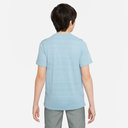 Boys Performance Dri-Fit Miler Short Sleeve T-Shirt