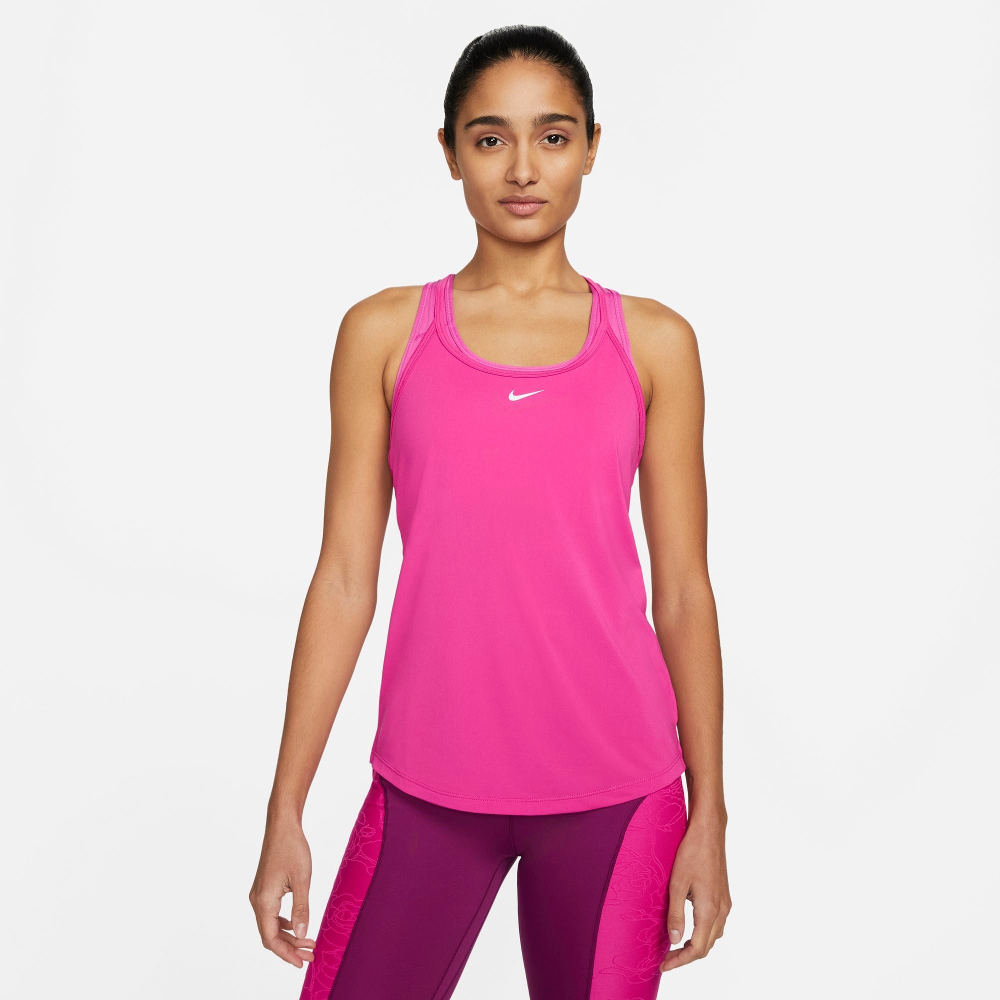 Womens Dri-Fit Plain Strappy Tank - GO SPORT KSA