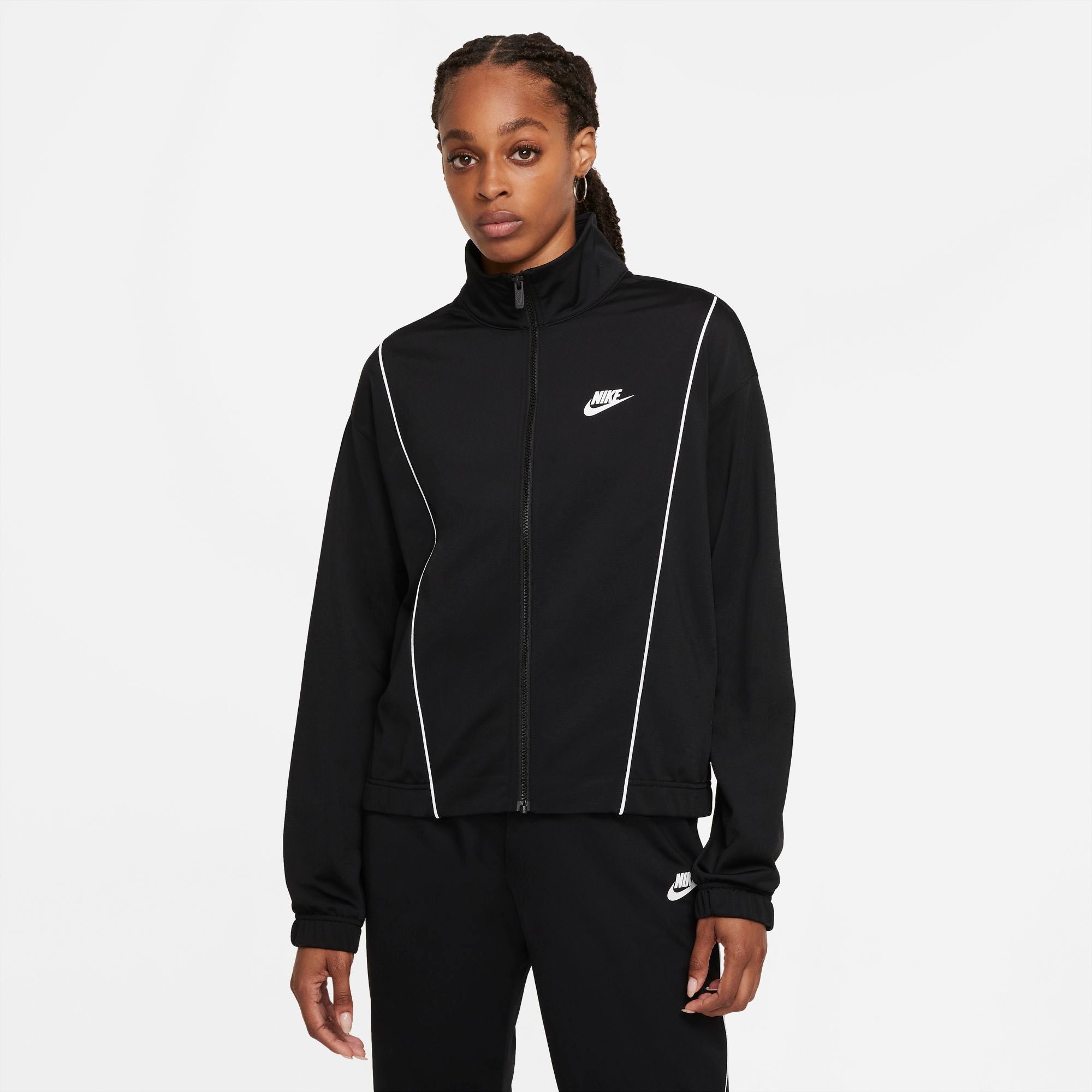 Womens Pique Full Zip Tracksuit