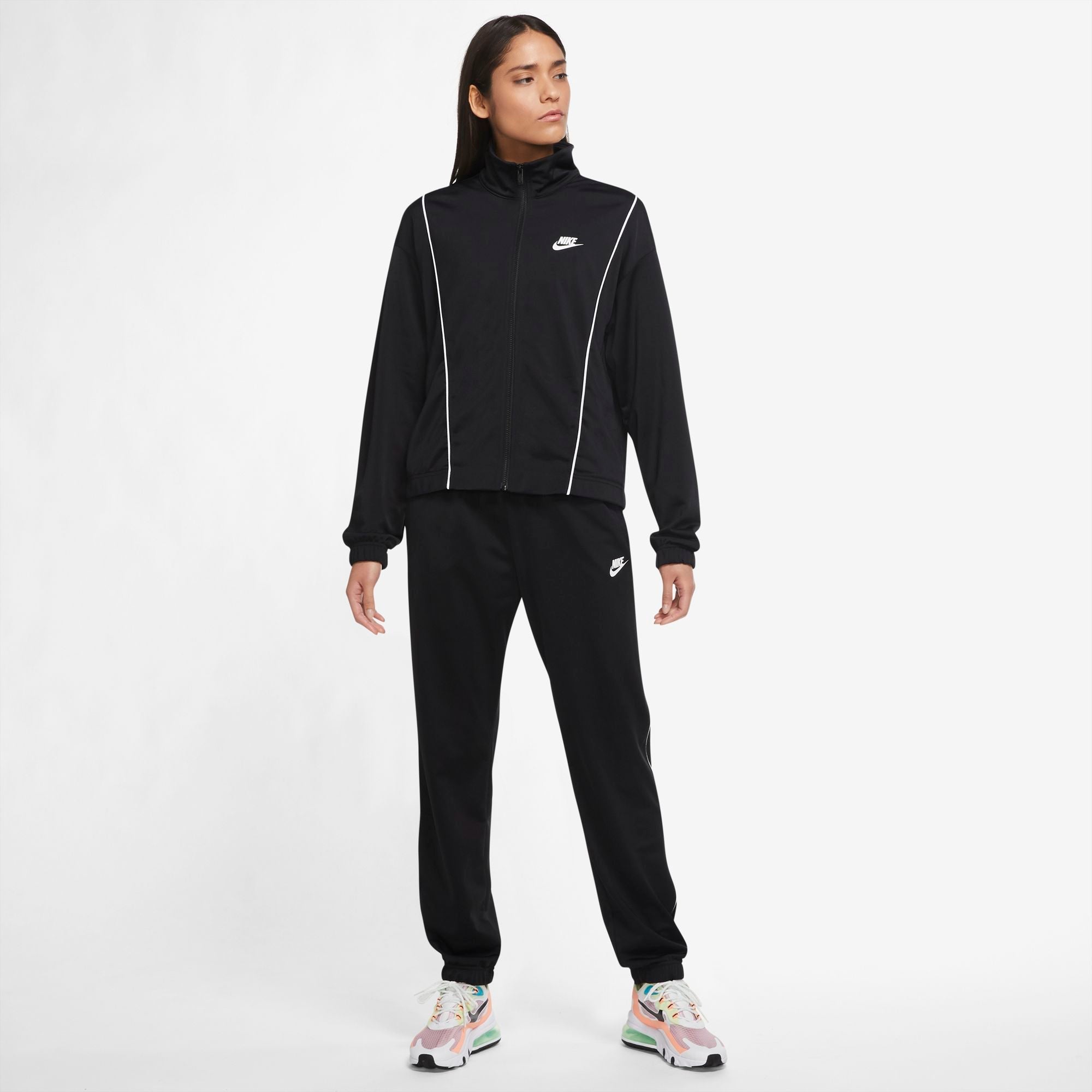 Womens Pique Full Zip Tracksuit