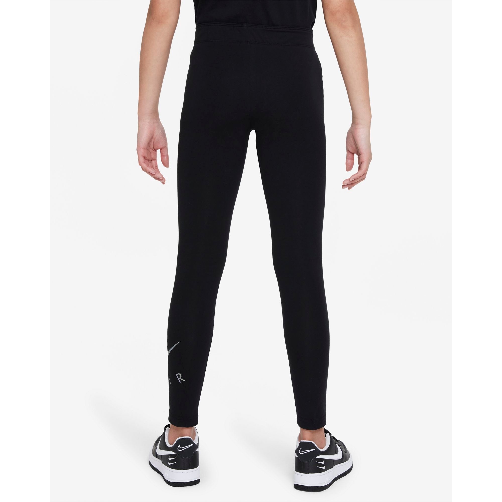 Girls Air Metallic Logo Tight