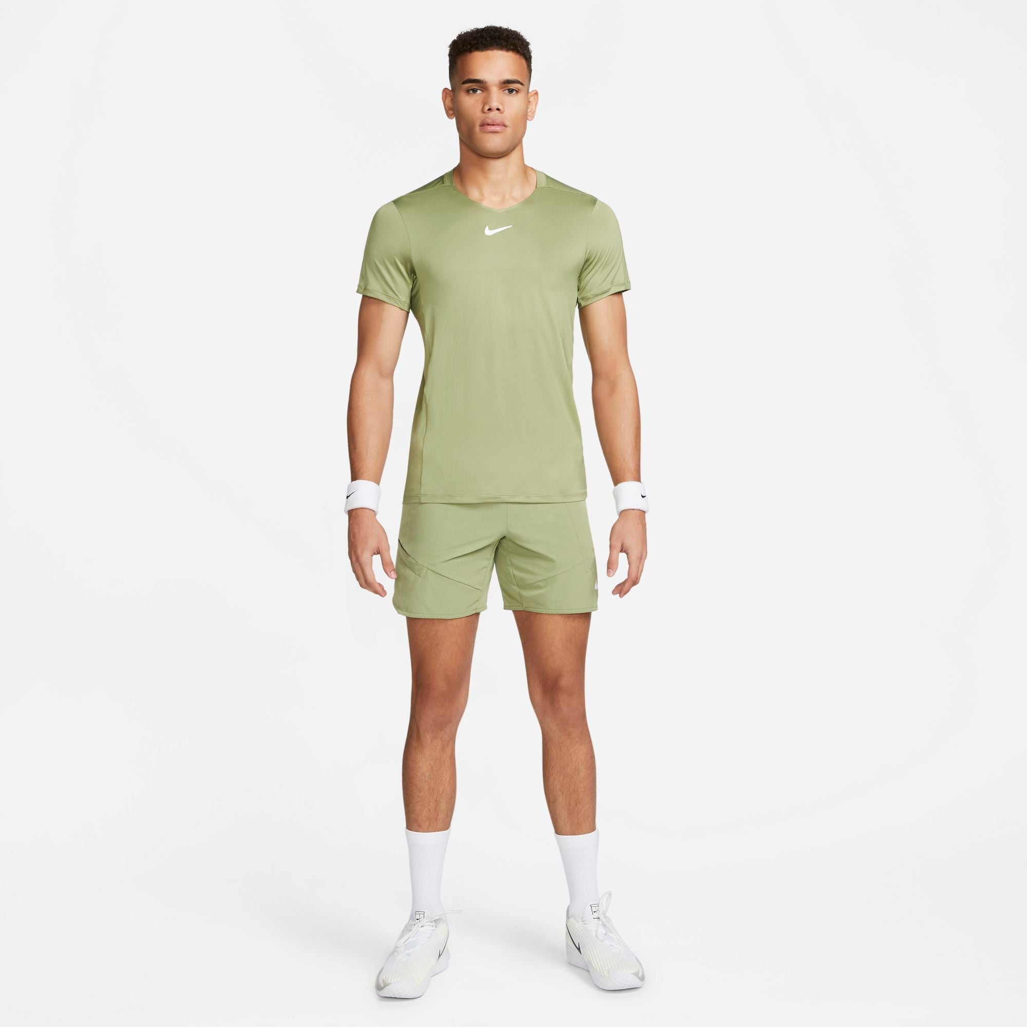 Mens Court Dri-FIT Advantage Tennis Short Sleeve T-Shirt