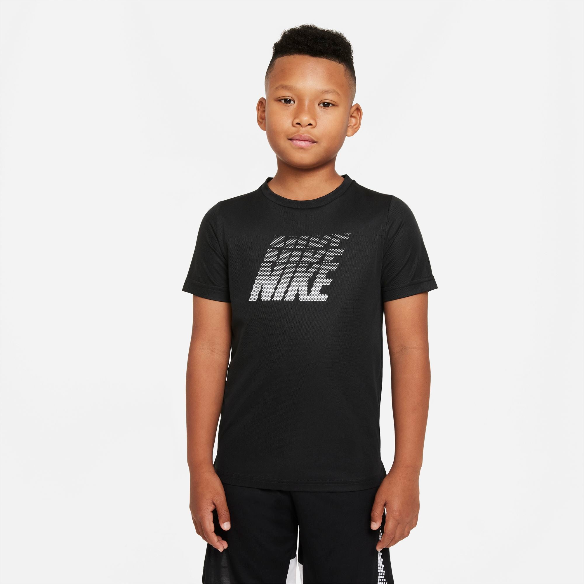 Boys Dri-Fit Graphic Short Sleeve T-Shirt
