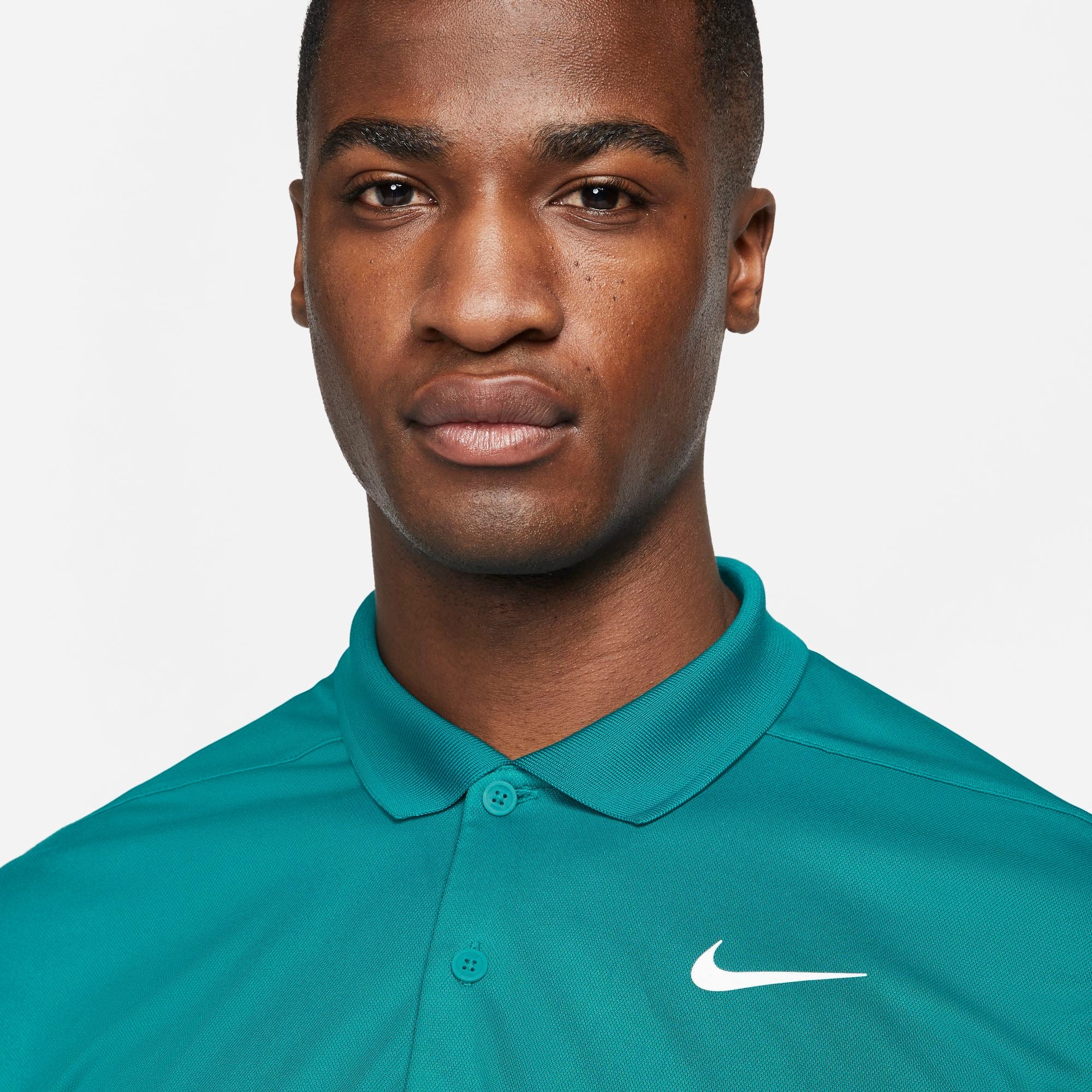 Mens Dri-Fit Vicotry Solid Golf Polo Shirt