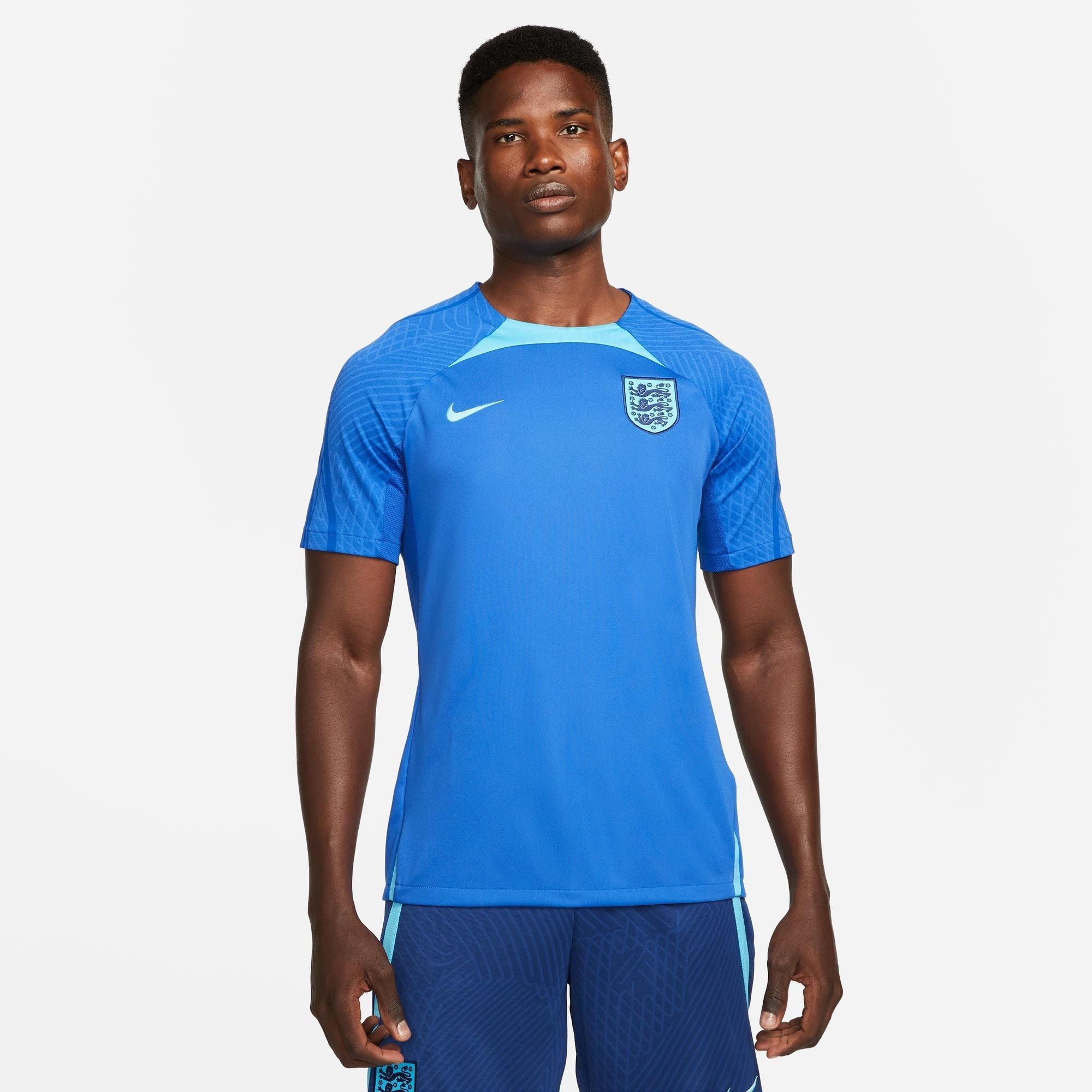 Mens England World Cup 22 Dri-Fit Short Sleeve T-Shirt