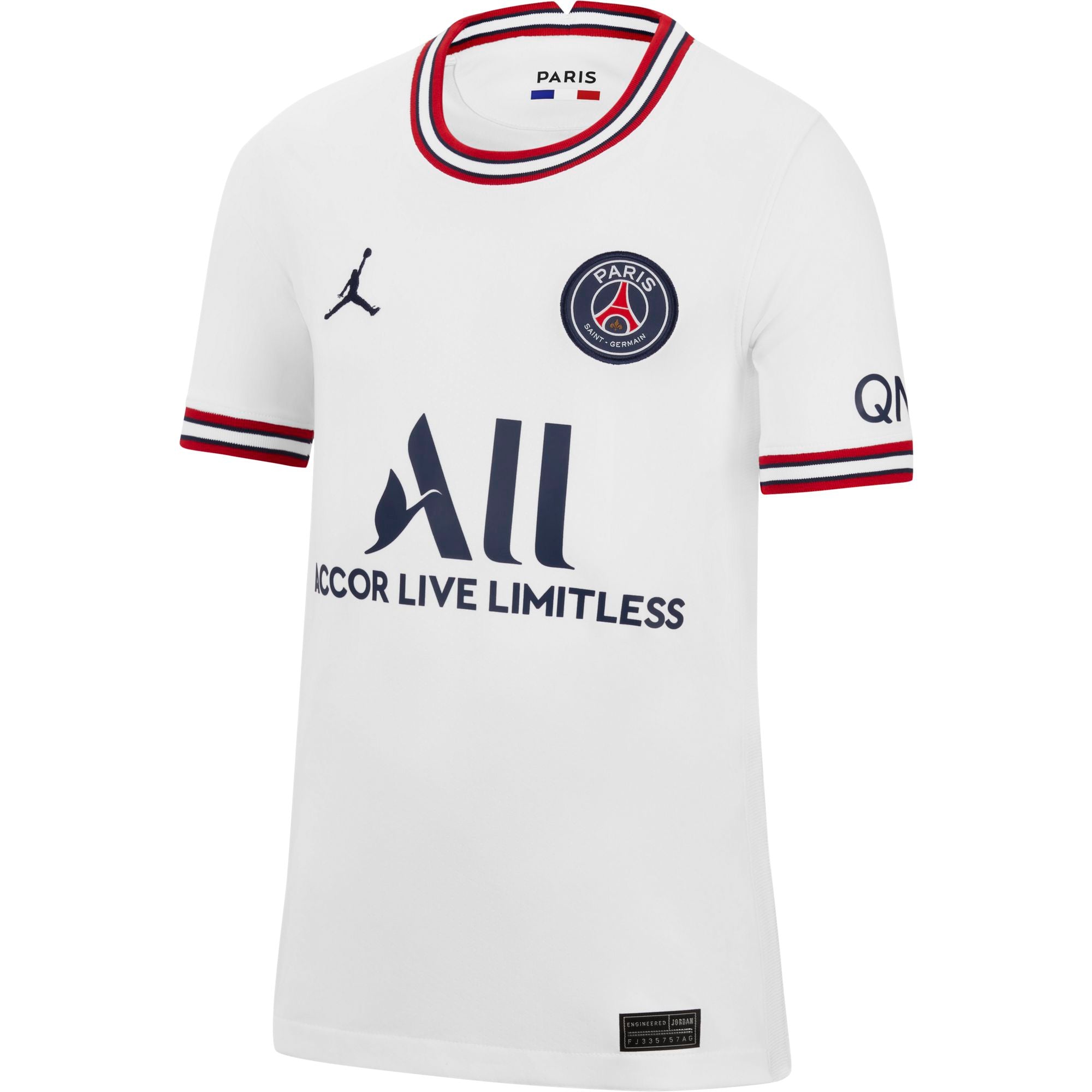 Junior Paris Saint-Germain FC Fourth Replica Jersey 21/22
