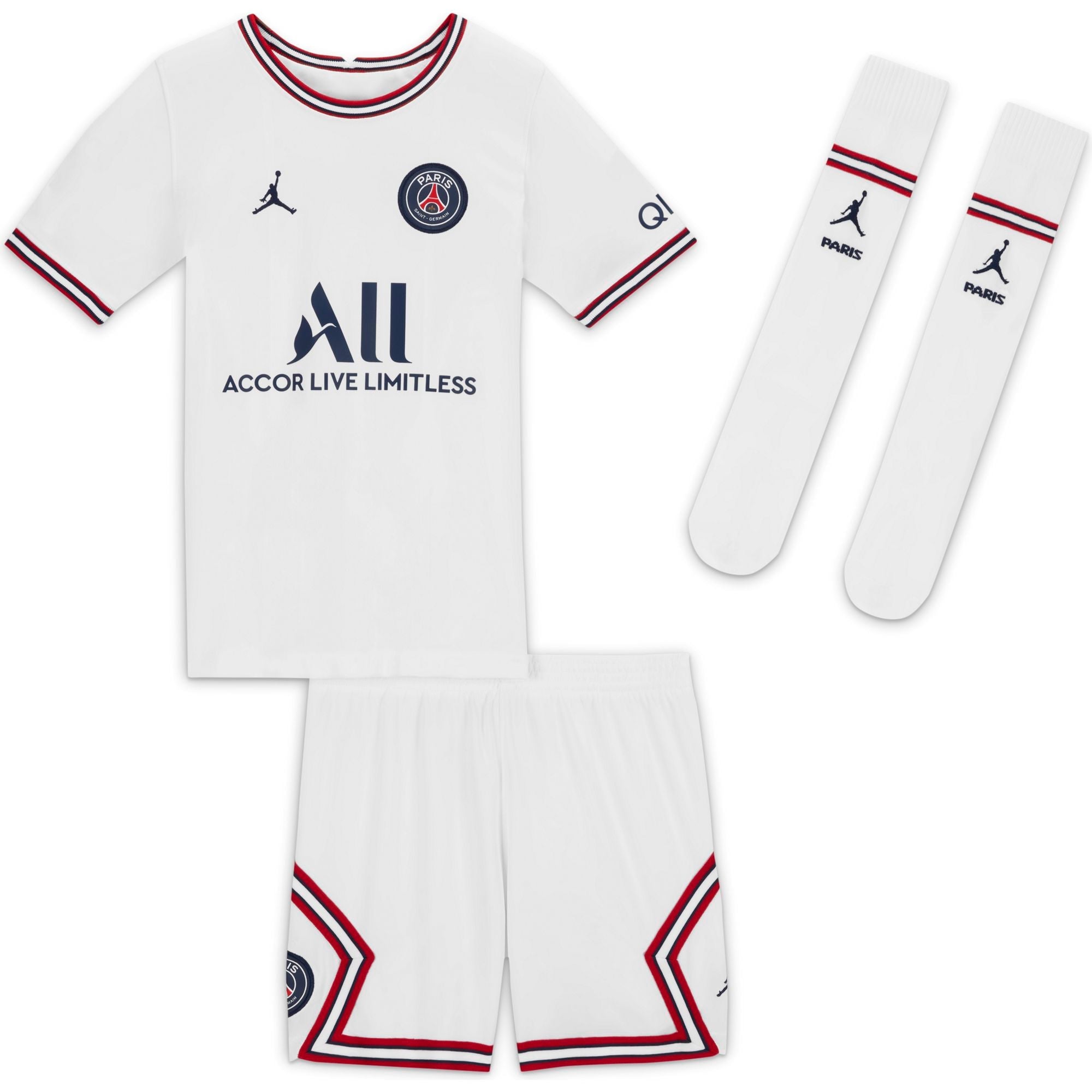 Kids Paris Saint-Germain FC Fourth Replica Kit 21/22