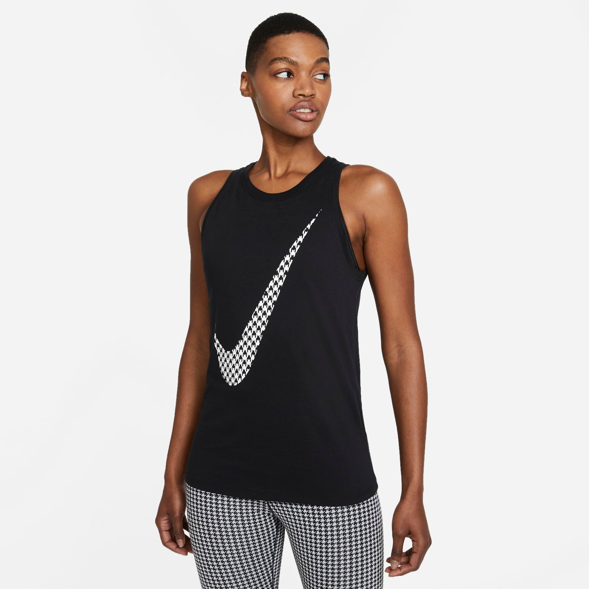 Womens Dri-Fit Graphic Swoosh Tank