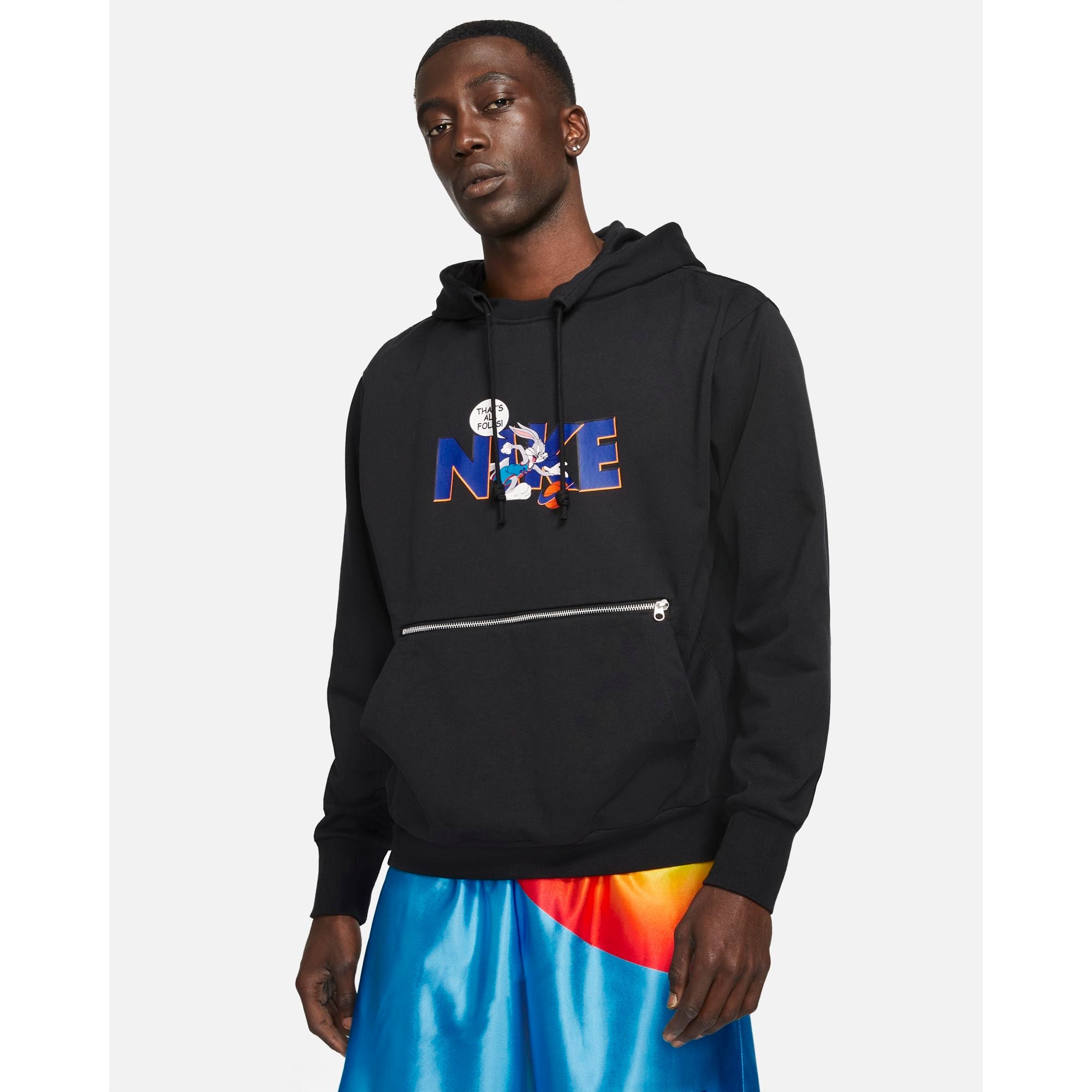Mens Space Jam Standard Issue Dri-Fit Pullover Hoodie