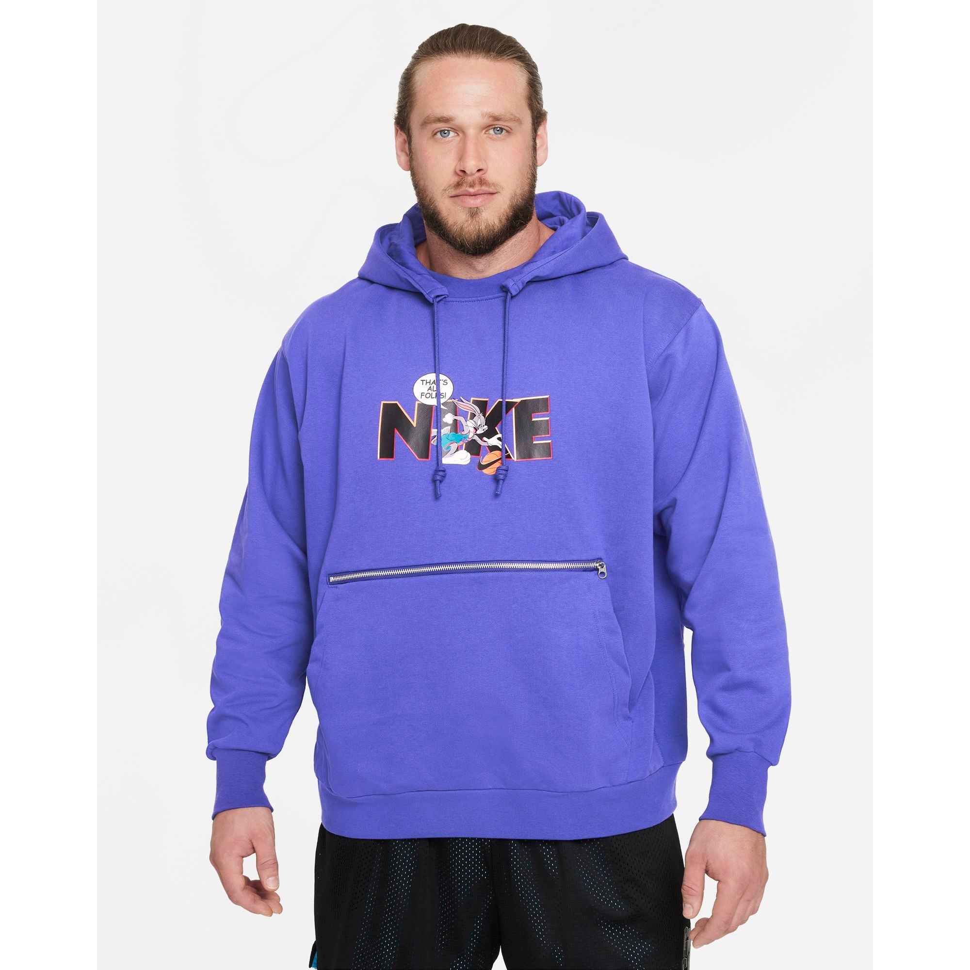 Mens Space Jam Standard Issue Dri-Fit Pullover Hoodie