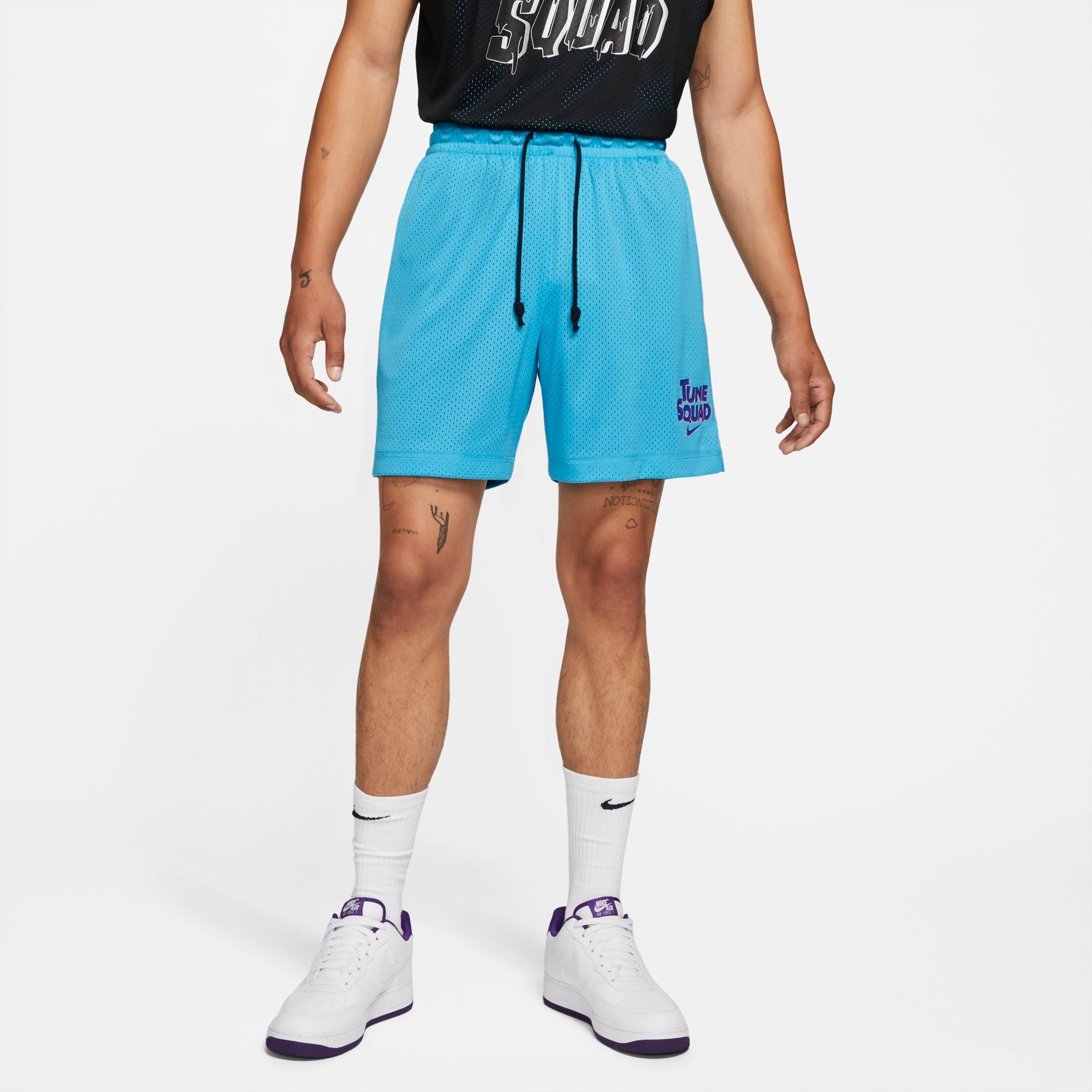 Mens Space Jam Standard Issue Dri-Fit Reversible Short