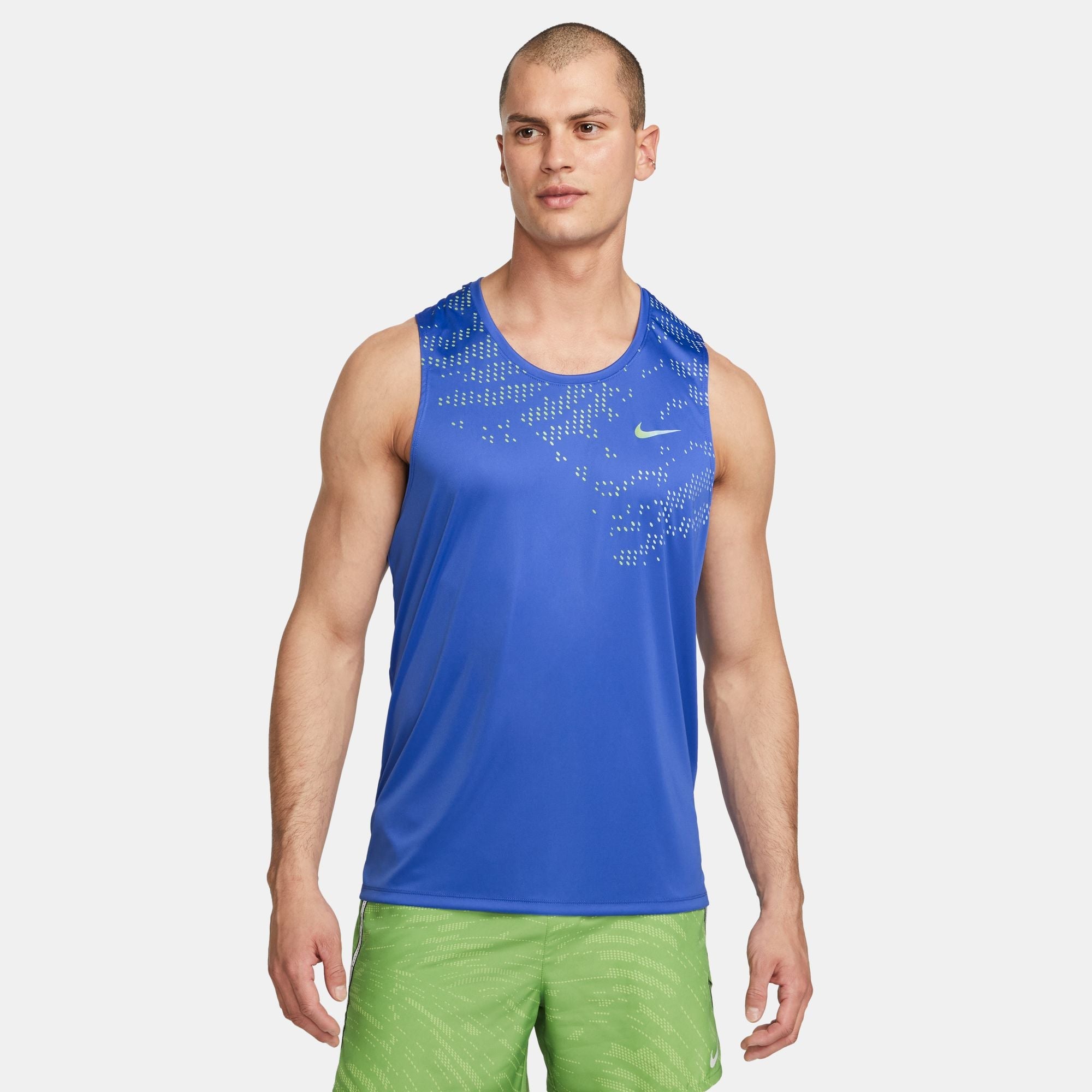 Mens Dri-Fit Run Division Miler Tank