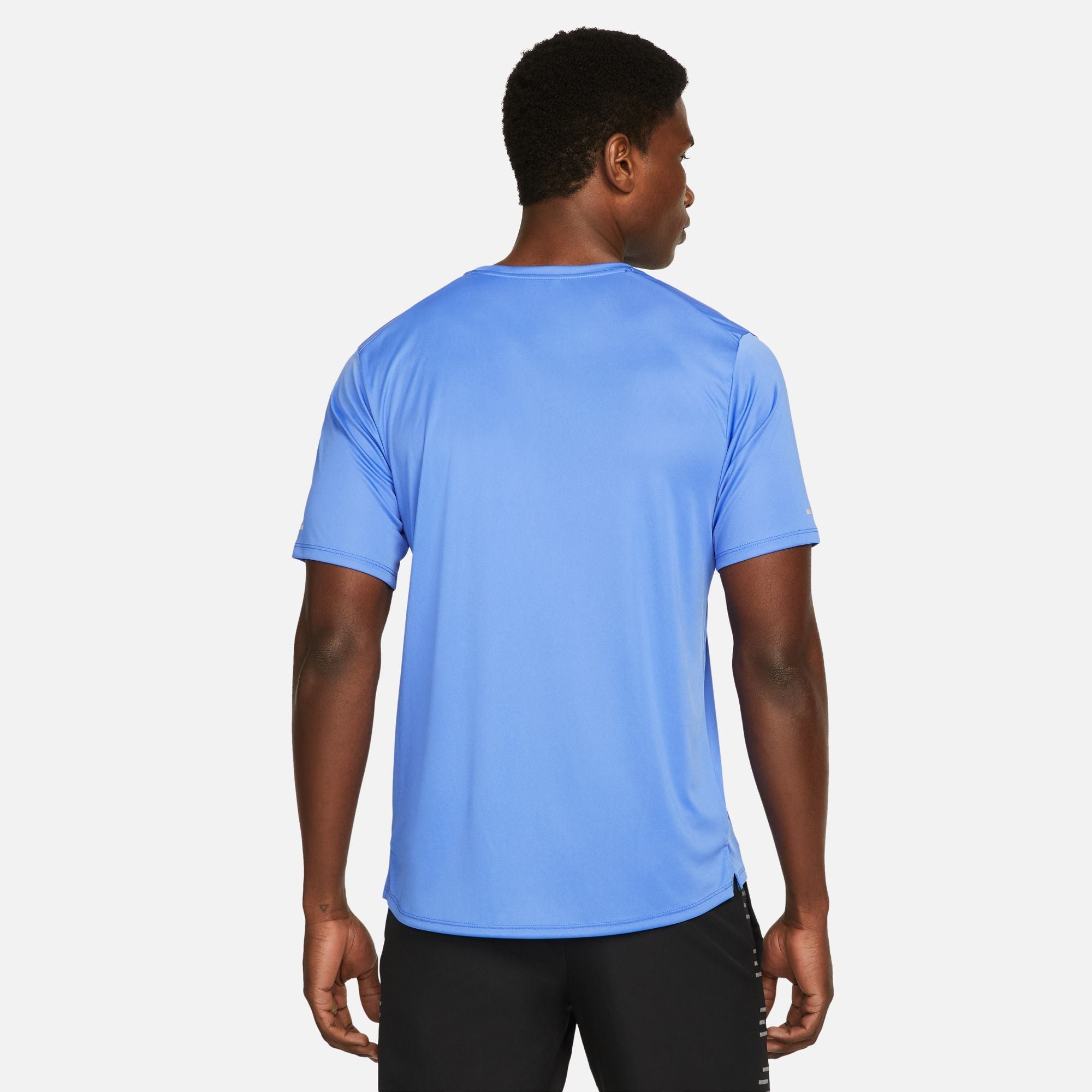 Mens Dri-Fit Miler Graphic Short Sleeve T-Shirt