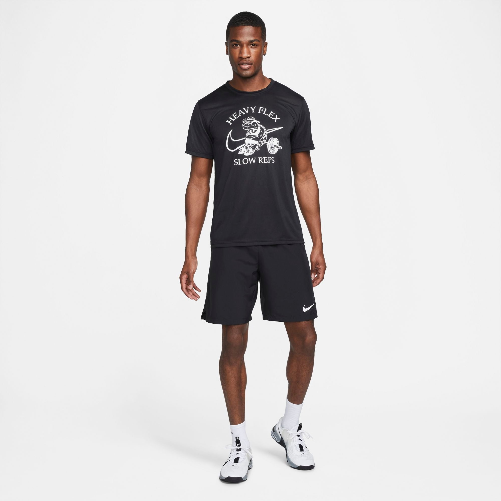 Mens Dri-Fit Flex Woven 9 Inch Short