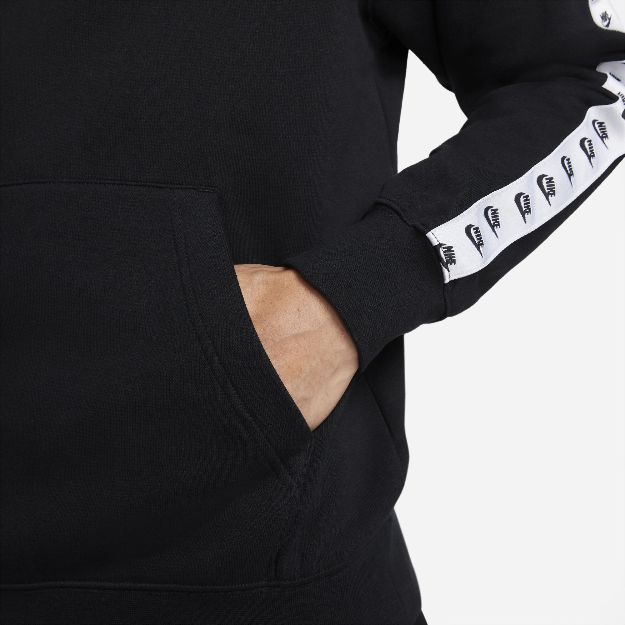 بدلة رياضية بقلنسوة سبورت ووير جرافيك من الصوف للرجال