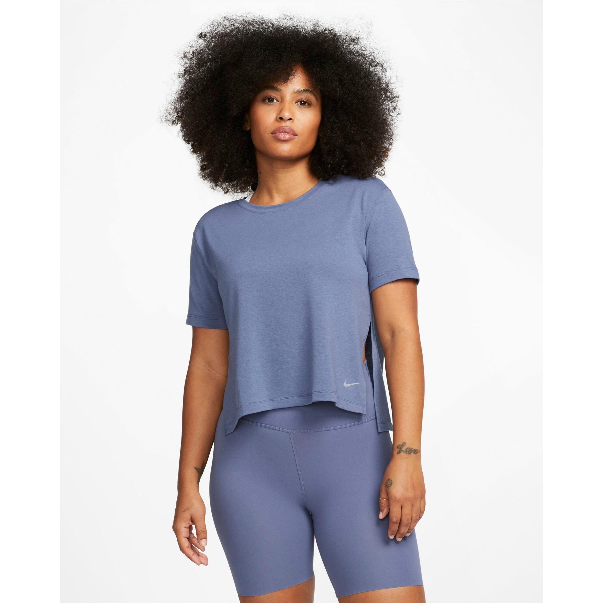 Womens Yoga Dri-Fit Short Sleeve T-Shirt