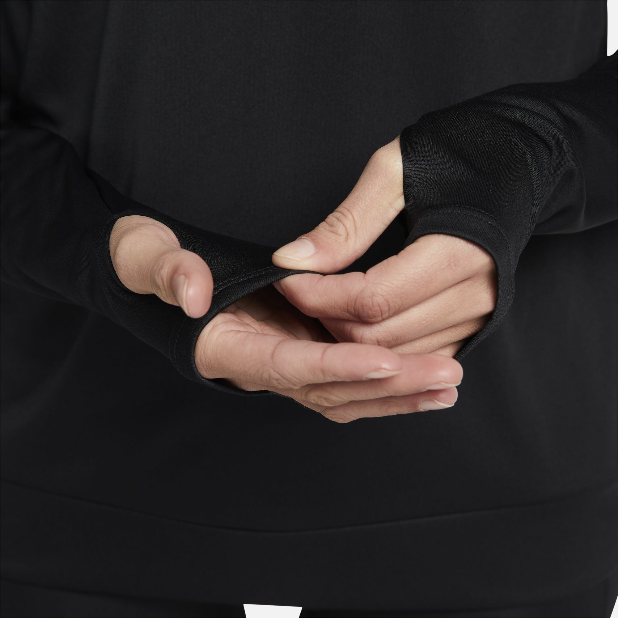 Womens Running Half Zip Long Sleeve Top