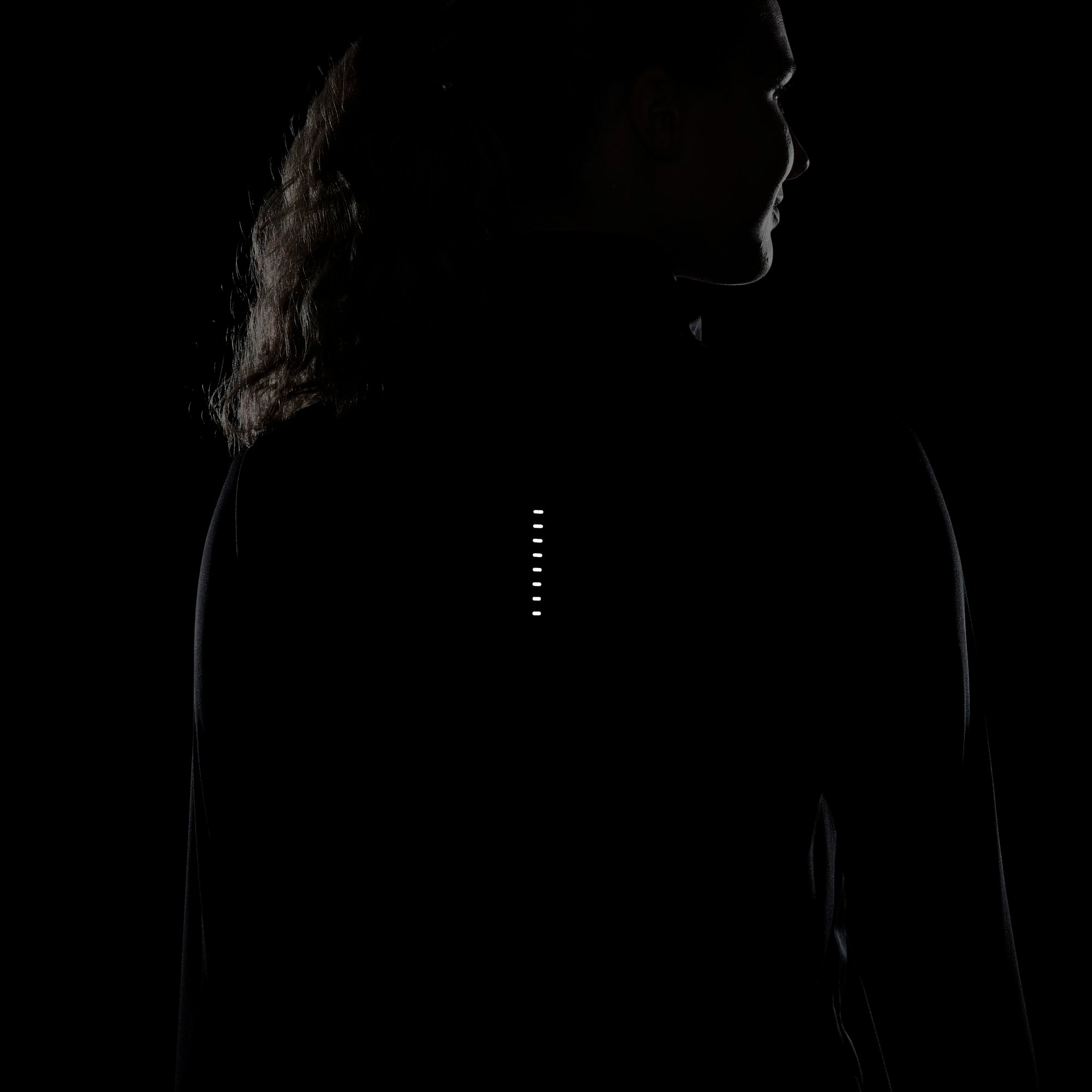 Womens Running Half Zip Long Sleeve Top