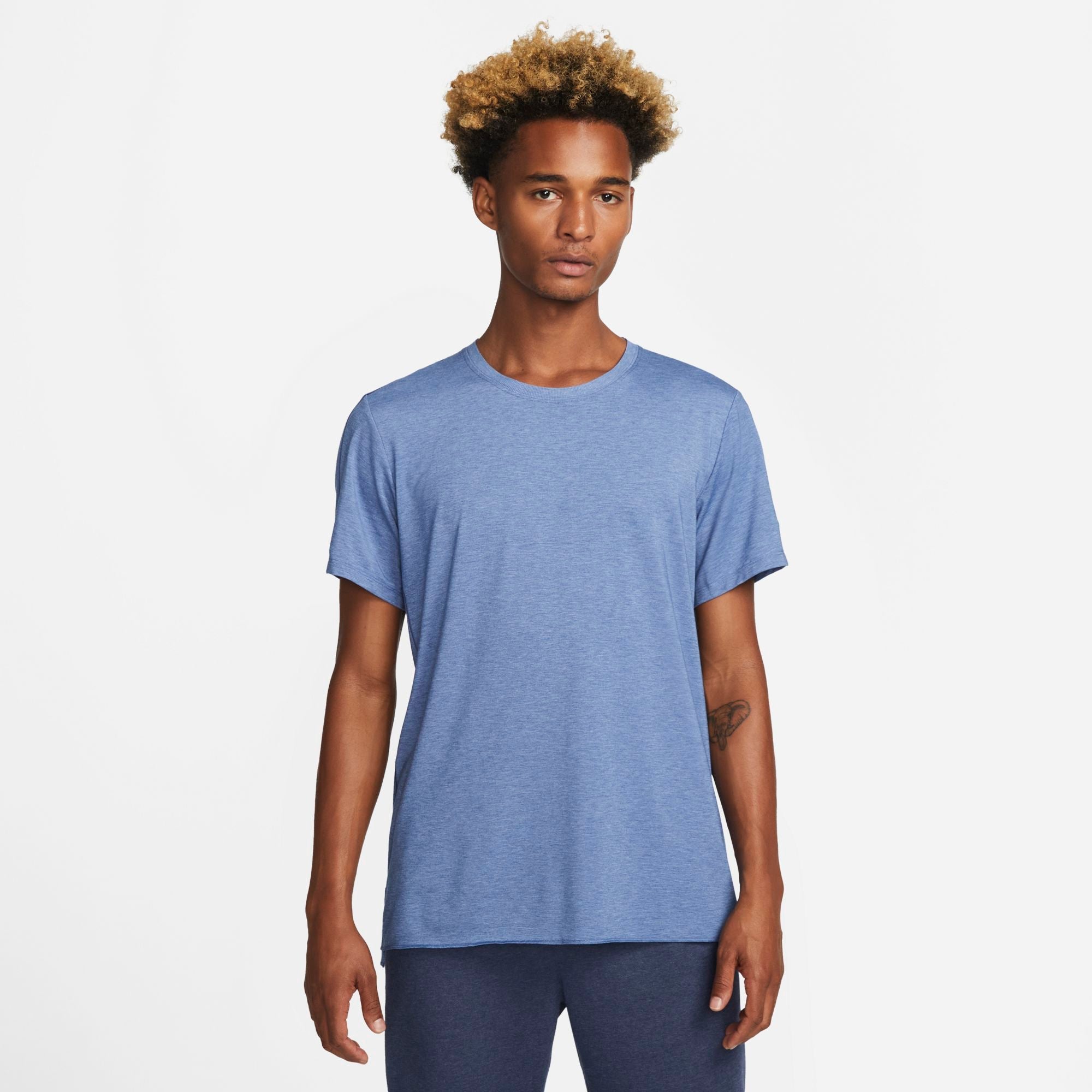 Mens Dri-Fit Yoga Short Sleeve T-Shirt