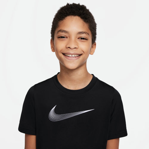 Boys Performance Dri-Fit Graphic Short Sleeve T-Shirt