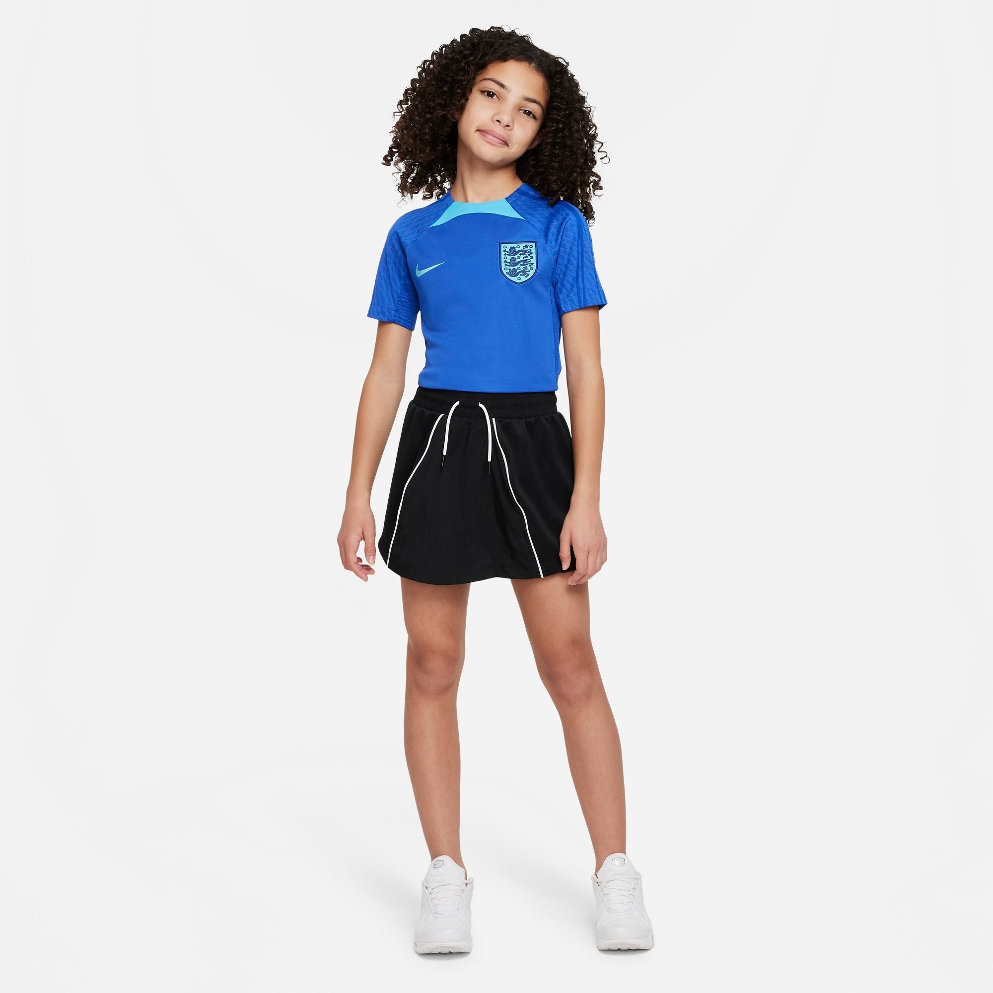 Junior England World Cup 22 Strike Short Sleeve T-Shirt