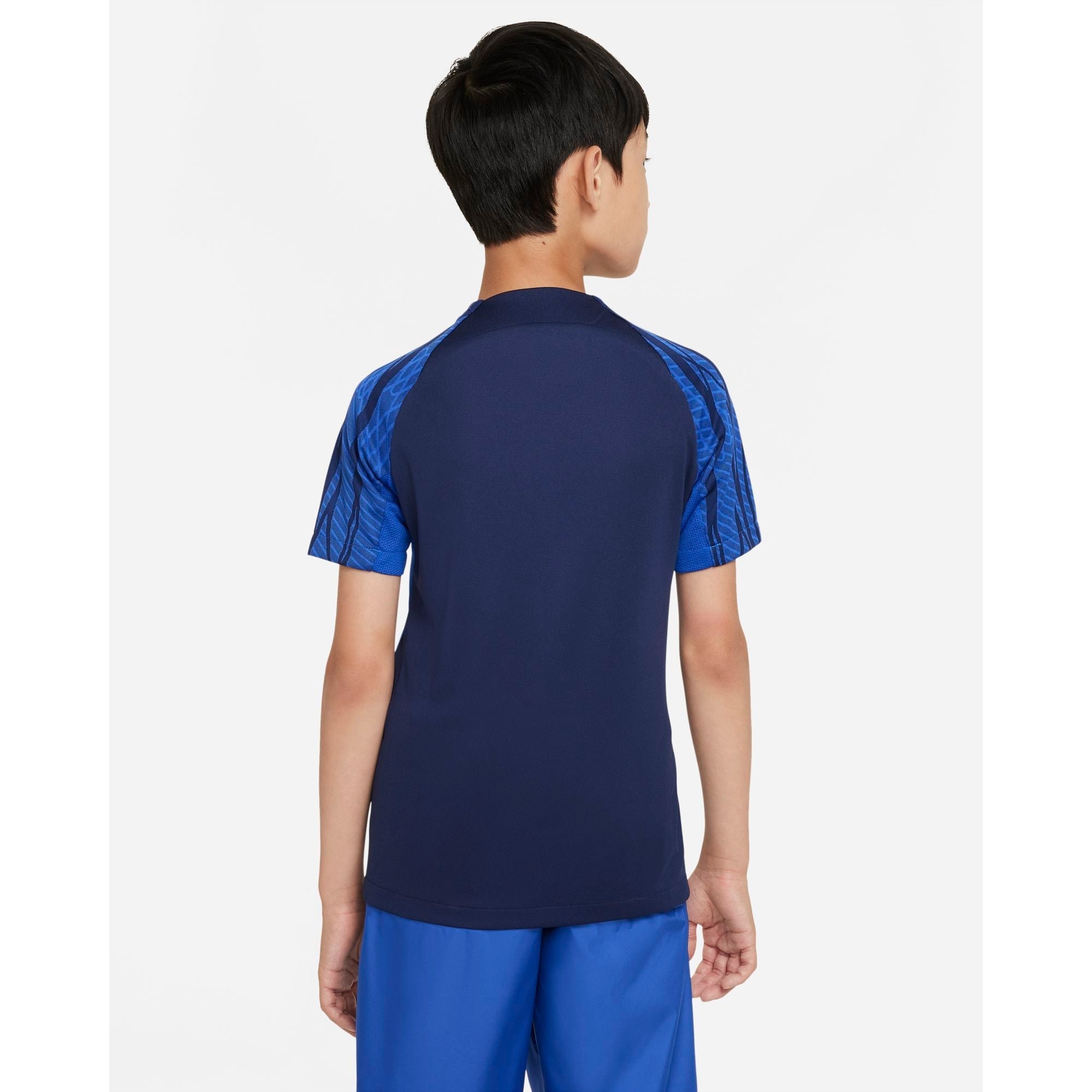 Junior France World Cup 22 Strike Short Sleeve T-Shirt