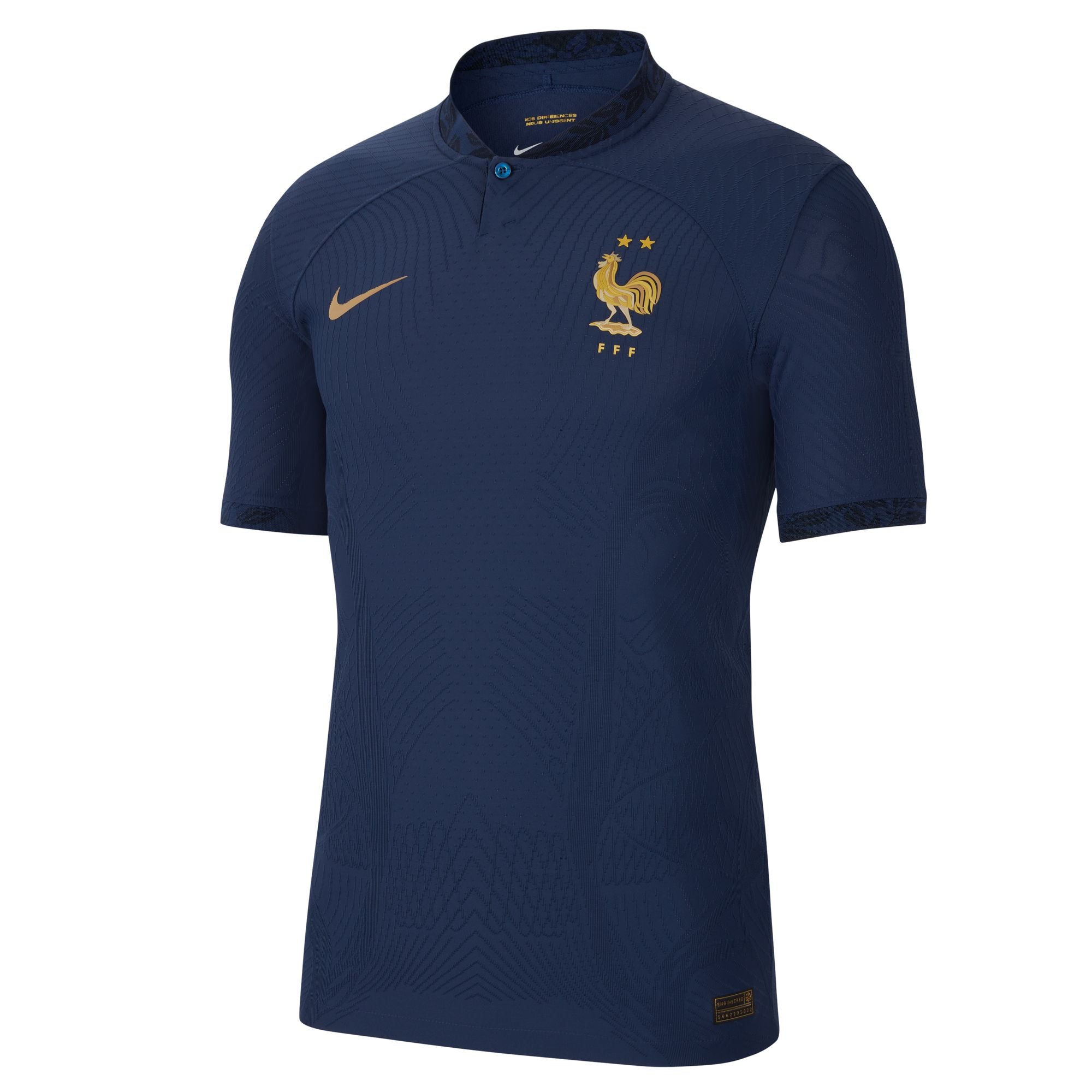 Mens France World Cup 2022 Home Authentic Jersey