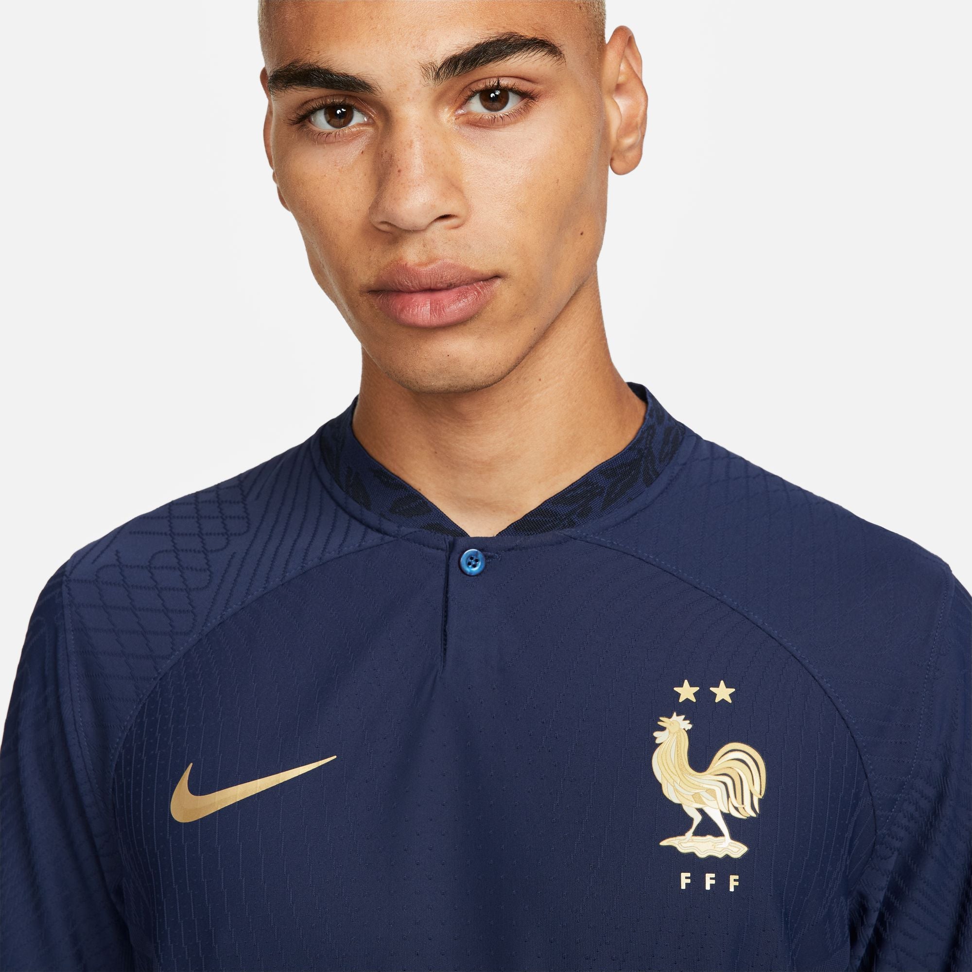 Mens France World Cup 2022 Home Authentic Jersey