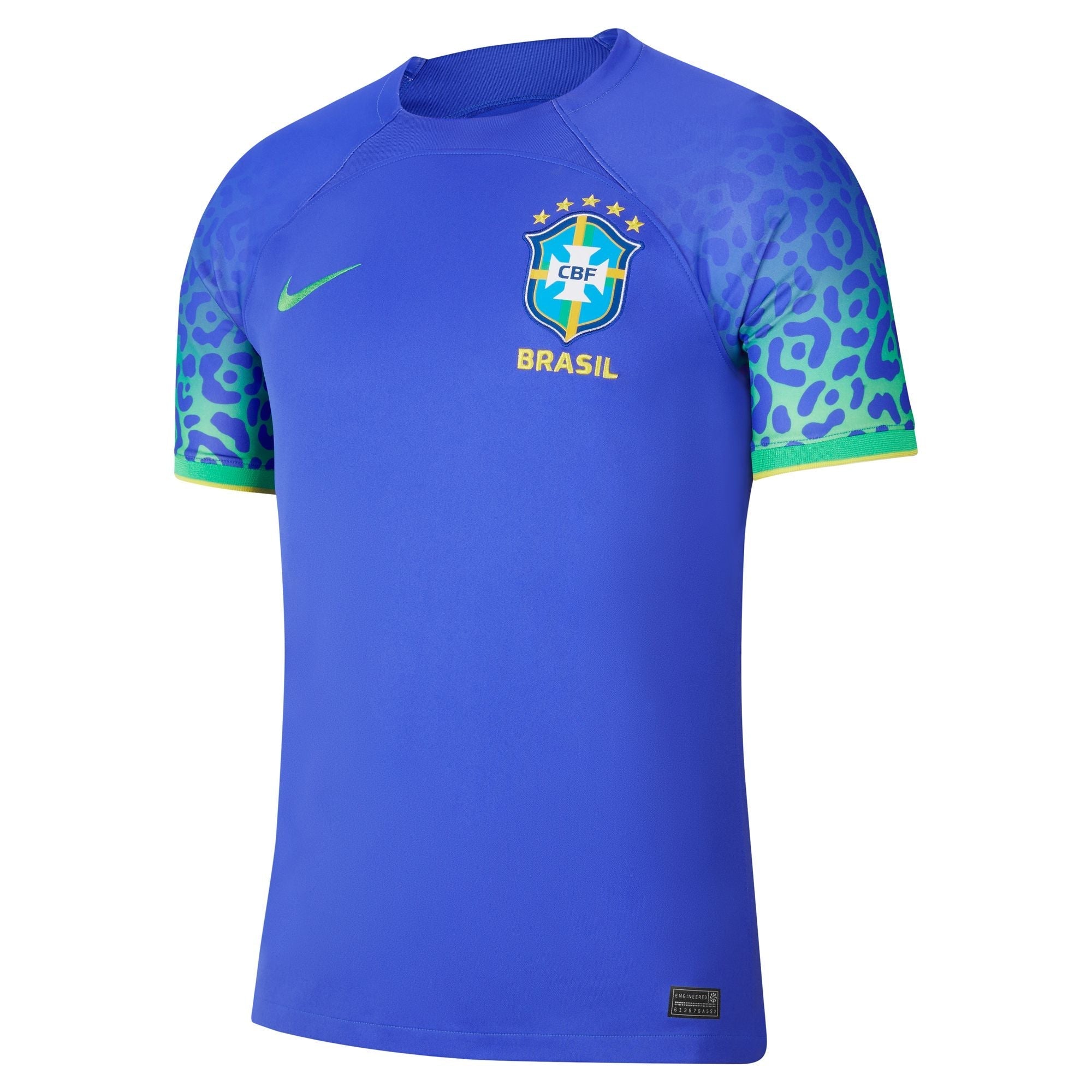 Mens Brazil World Cup 2022 Away Replica Jersey