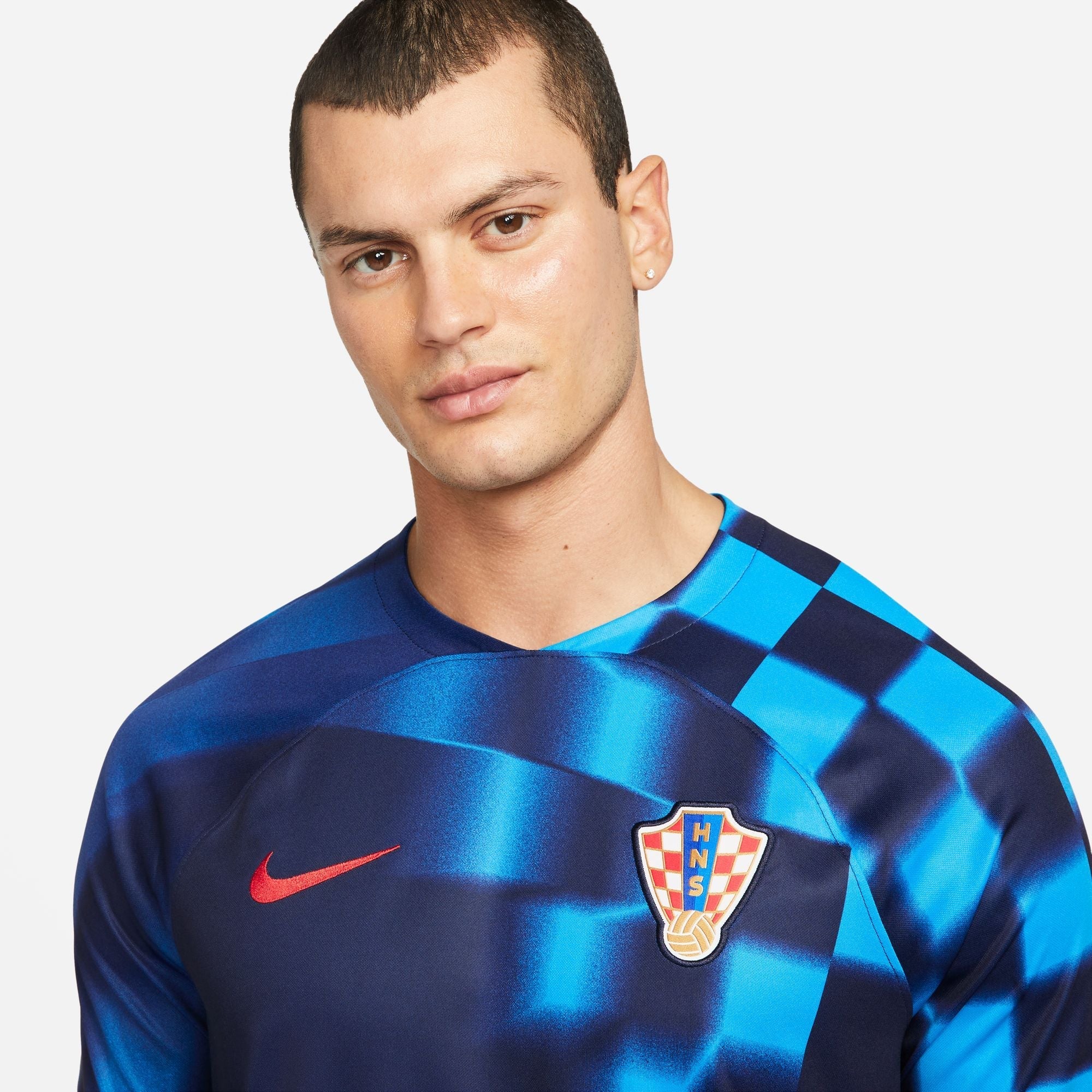 Mens Croatia World Cup 2022 Away Replica Jersey