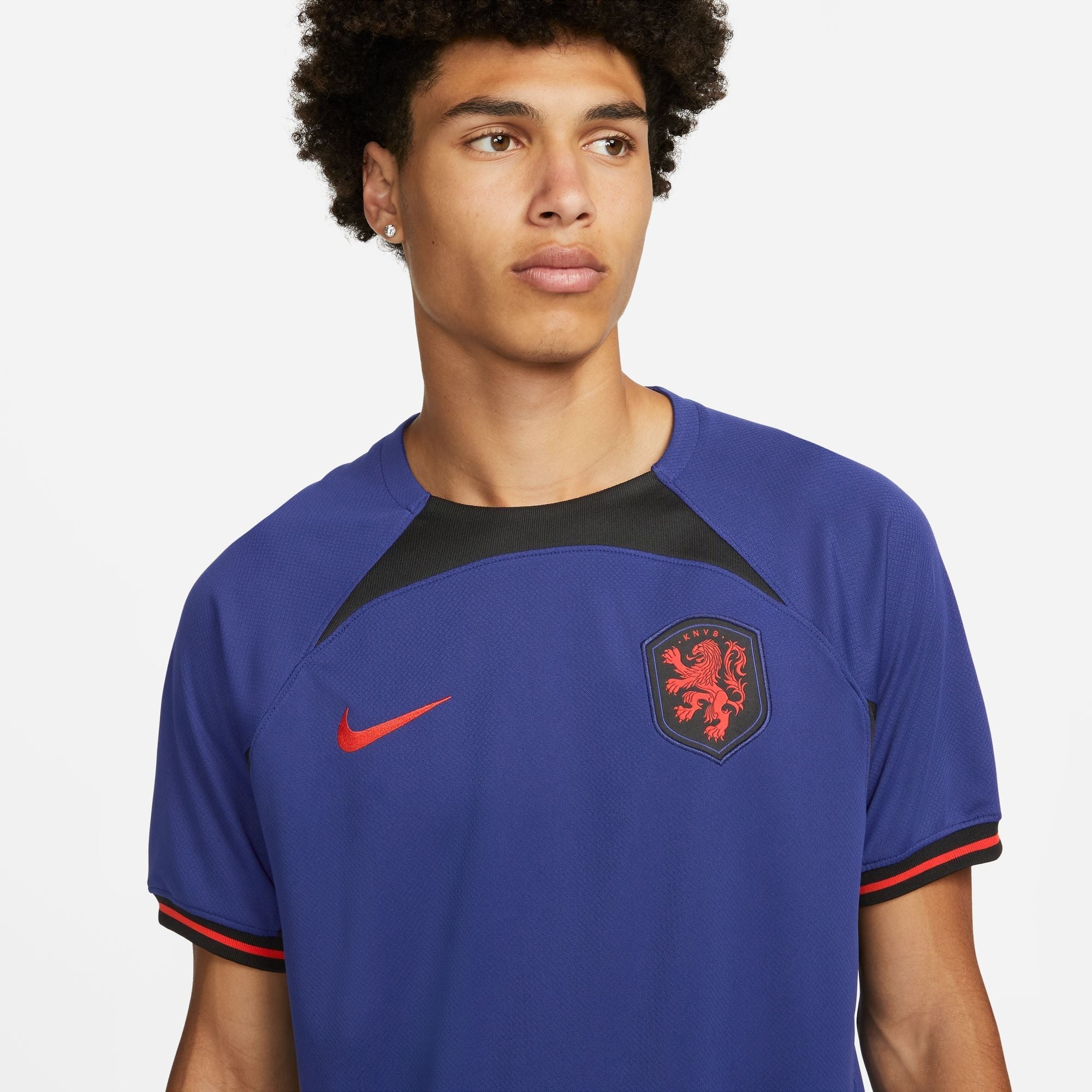 Mens Netherlands World Cup 2022 Away Replica Jersey