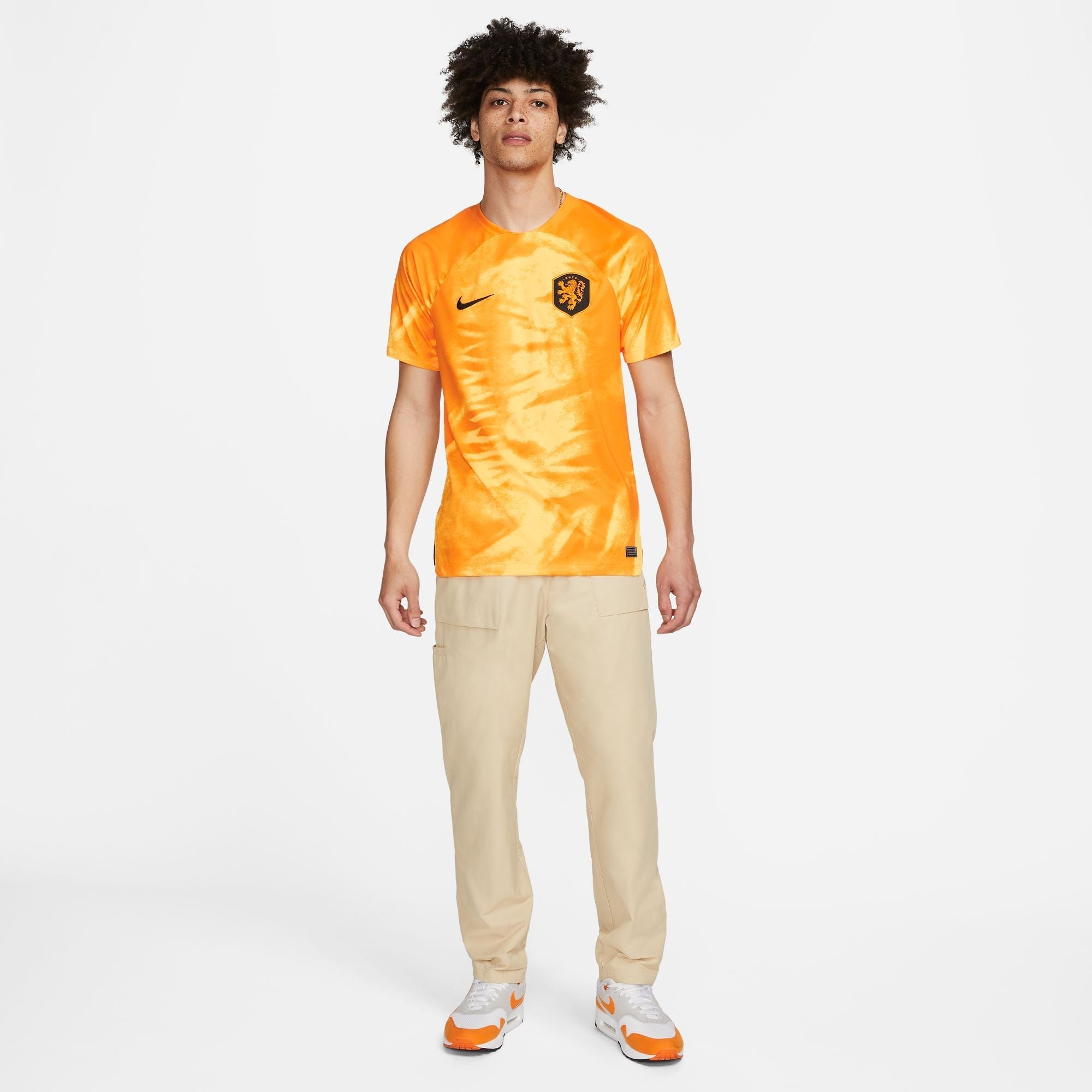 Mens Netherlands World Cup 2022 Home Replica Jersey