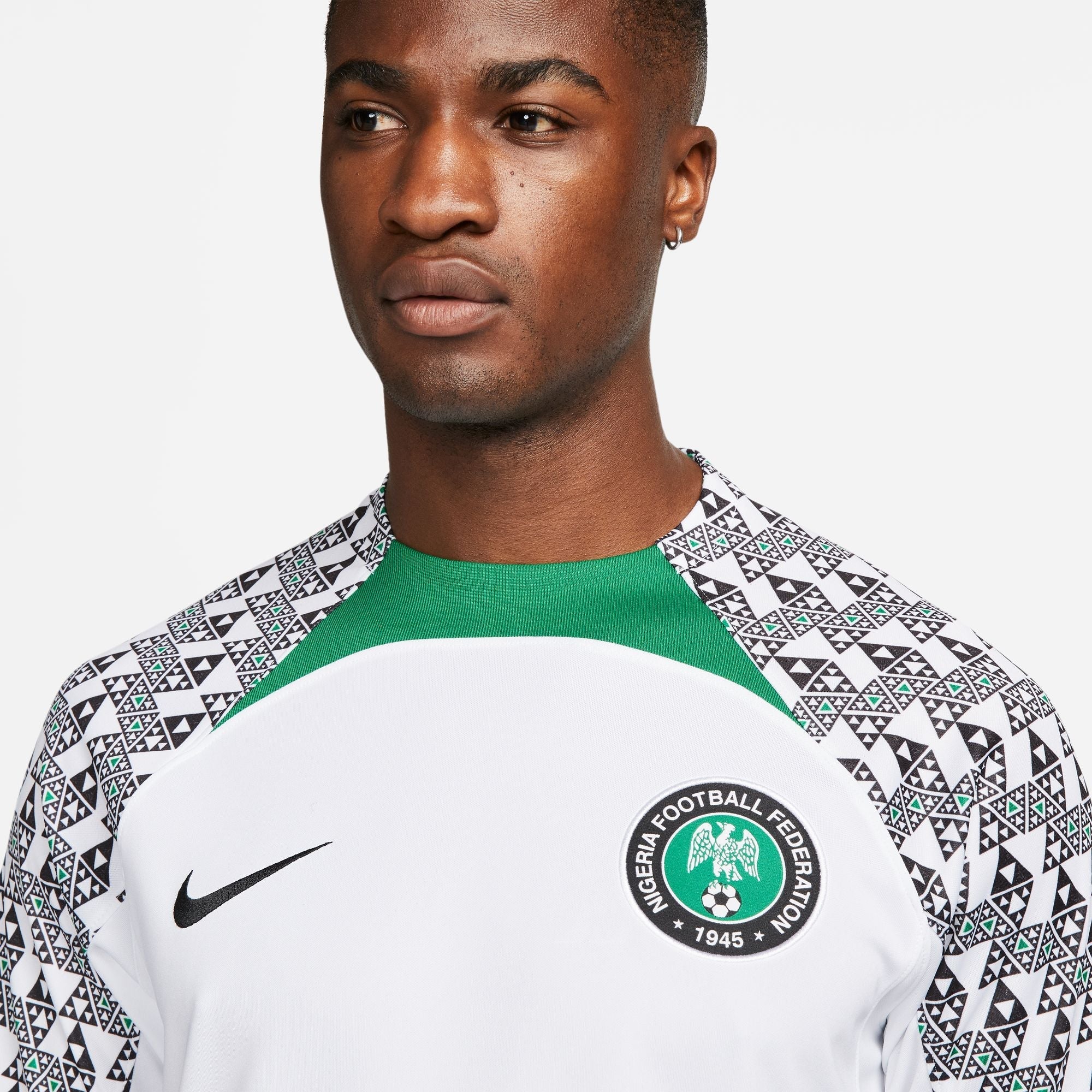 : nobrand Nigeria T-shirt Soccer World Cup Pride Freestyle Style  1 Personalized (Men White S) : Clothing, Shoes & Jewelry