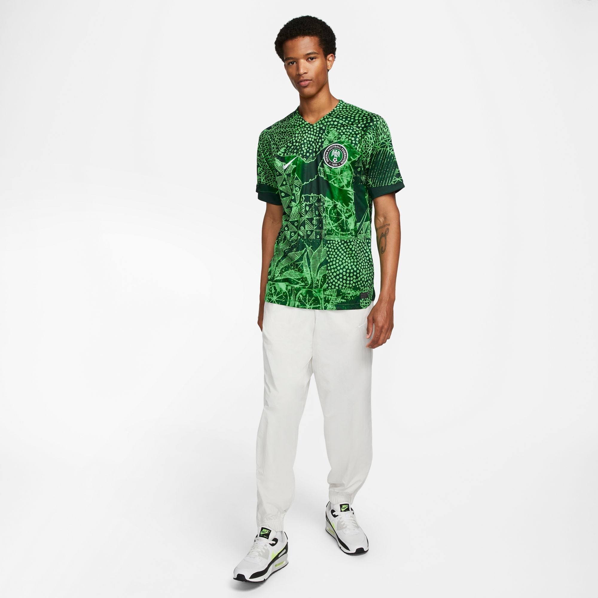 Mens Nigeria World Cup 2022 Home Replica Jersey